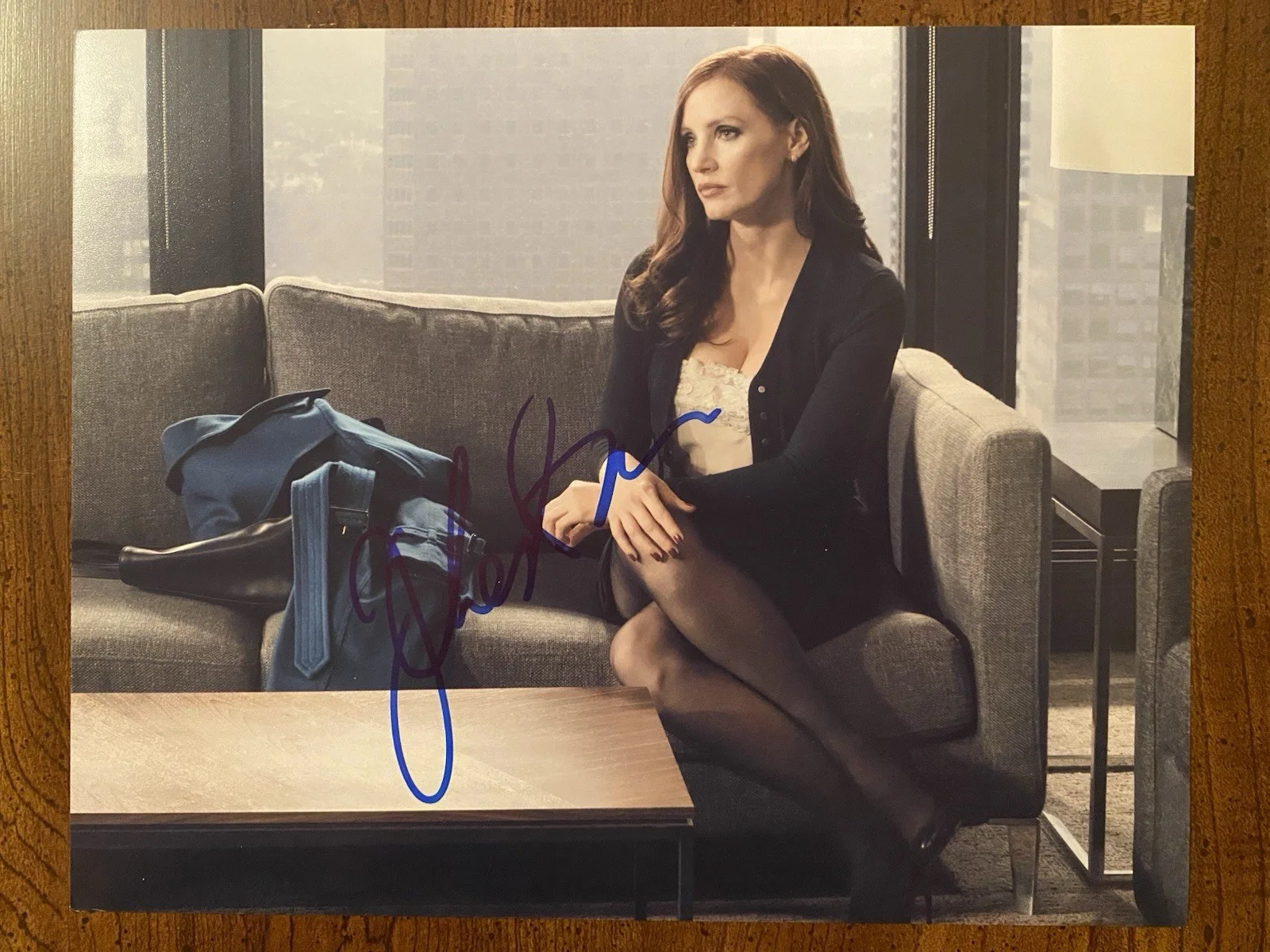 Jessica Chastain — Jessica Chastain Signed Autographed Photo With COA The 355 Ava Interstellar