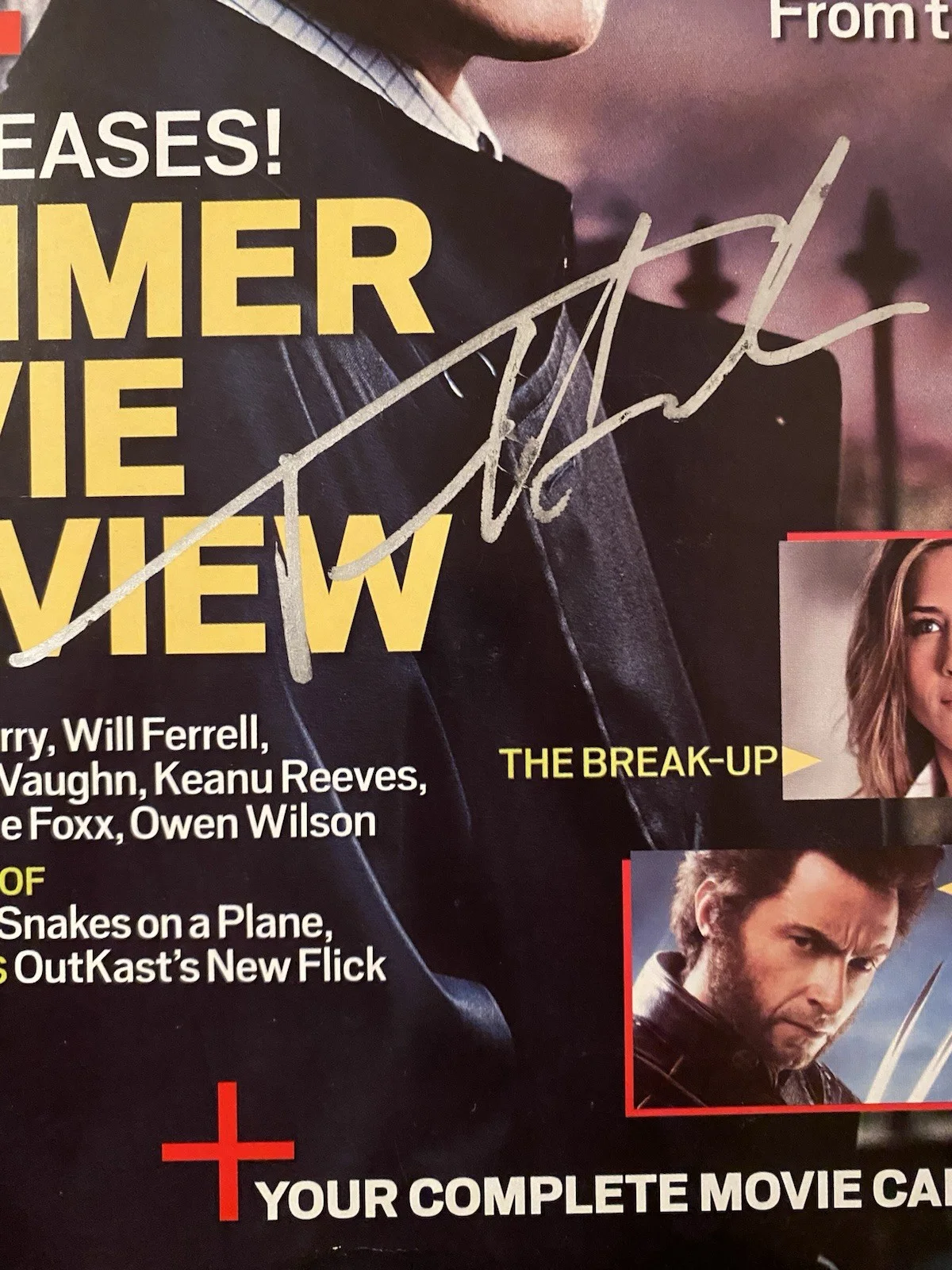 Tom Hanks — Tom Hanks Signed Autographed Entertainment Weekly Cover w/ COA The Da Vinci Code, image 2