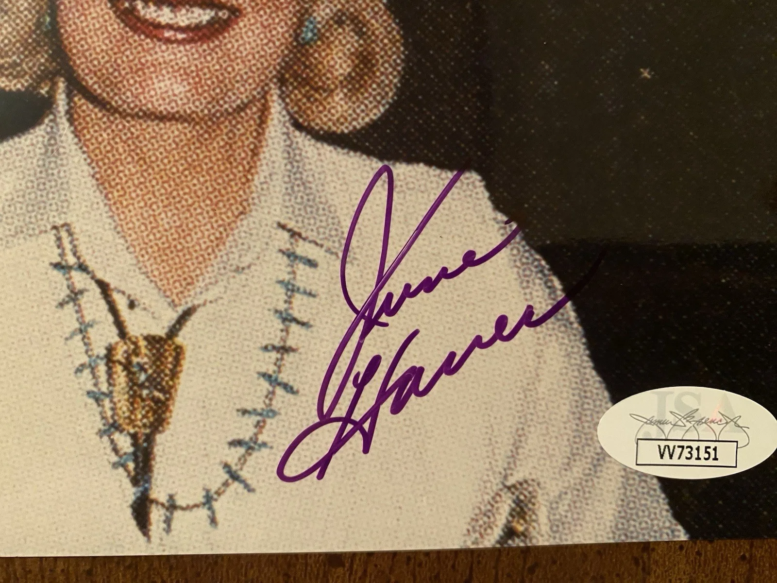 Fred MacMurray, June Haver — Fred MacMurray June Haver Signed Autographed Photo JSA Where Do We Go From Here, image 5