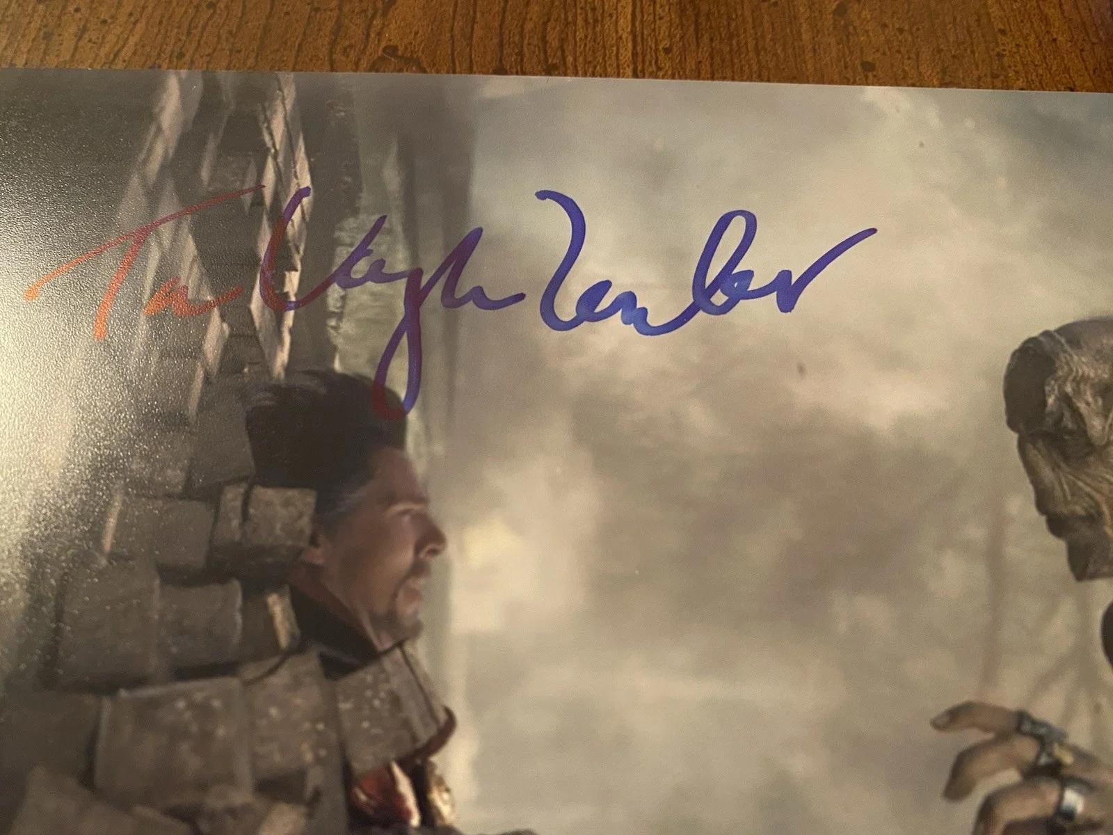 Tom Vaughan Lawlor — Tom Vaughan Lawlor Signed Autographed Photo With COA Ebony Maw Avengers Endgame, image 3