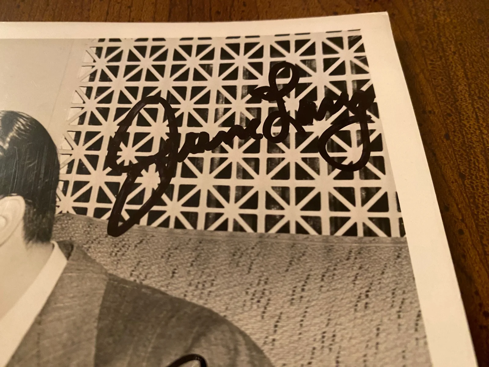 Cesar Romero, June Lang — Cesar Romero June Lang Signed Autographed Photo Both With COA Wee Willie Winkie, изображение 5