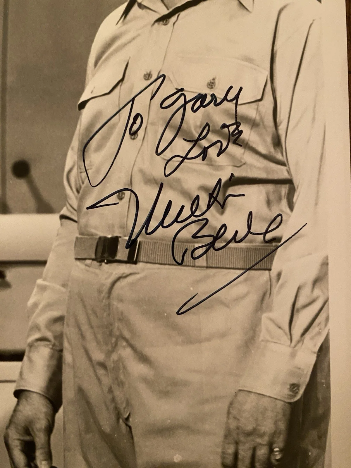 Milton Berle — Milton Berle Signed Autographed Photo With COA Superman Photo RARE Show, image 2