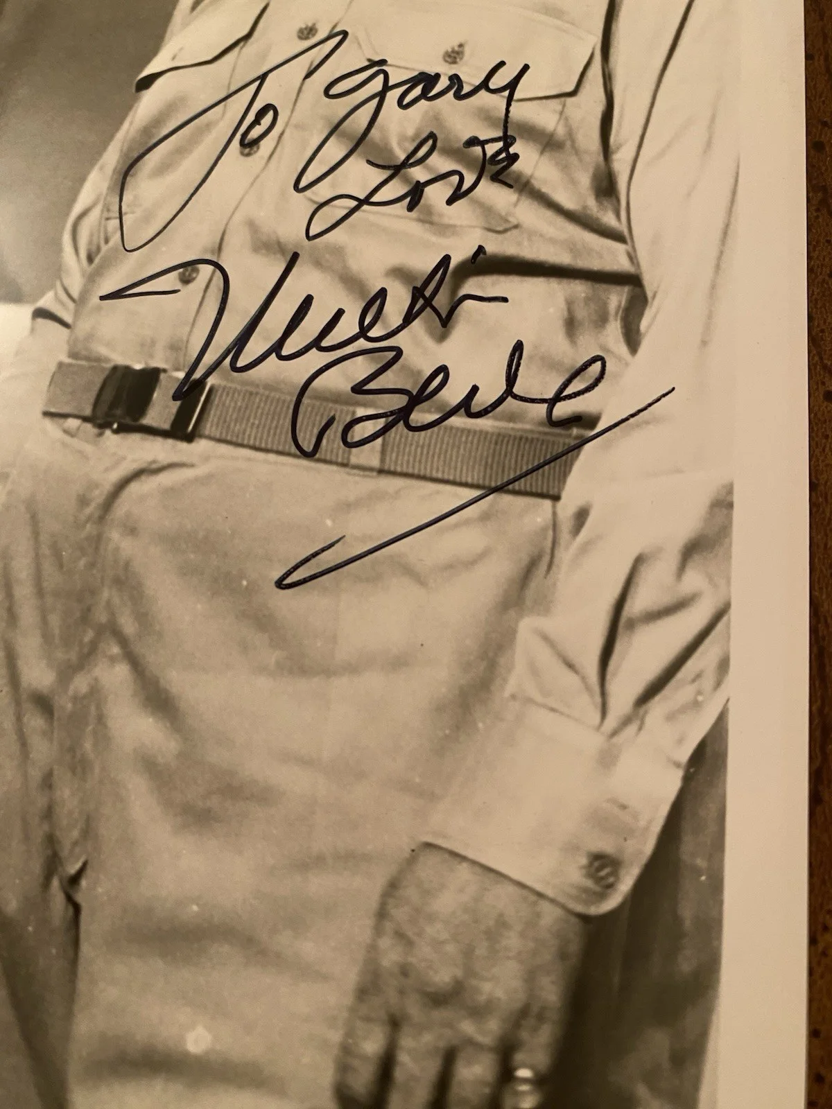 Milton Berle — Milton Berle Signed Autographed Photo With COA Superman Photo RARE Show, image 3