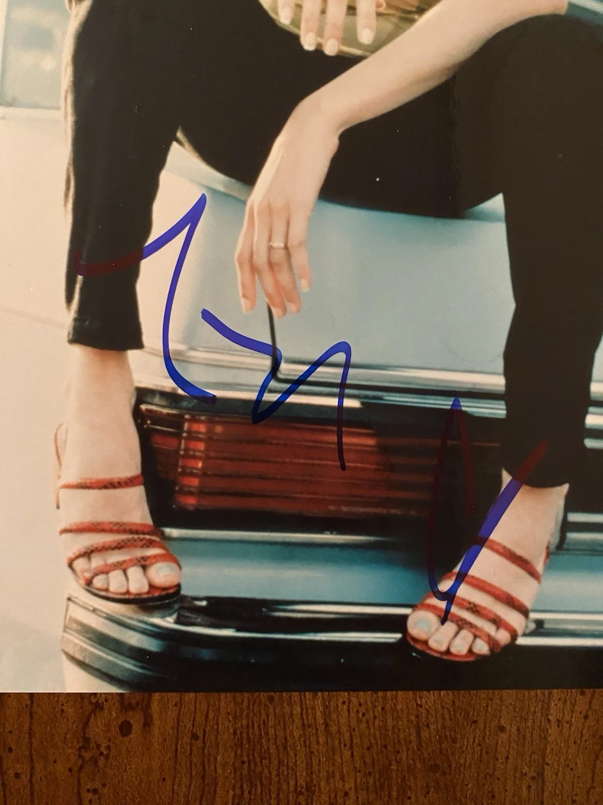 Angelina Jolie — Angelina Jolie Signed Autographed Photo With COA Tomb Raider Maleficent, image 2