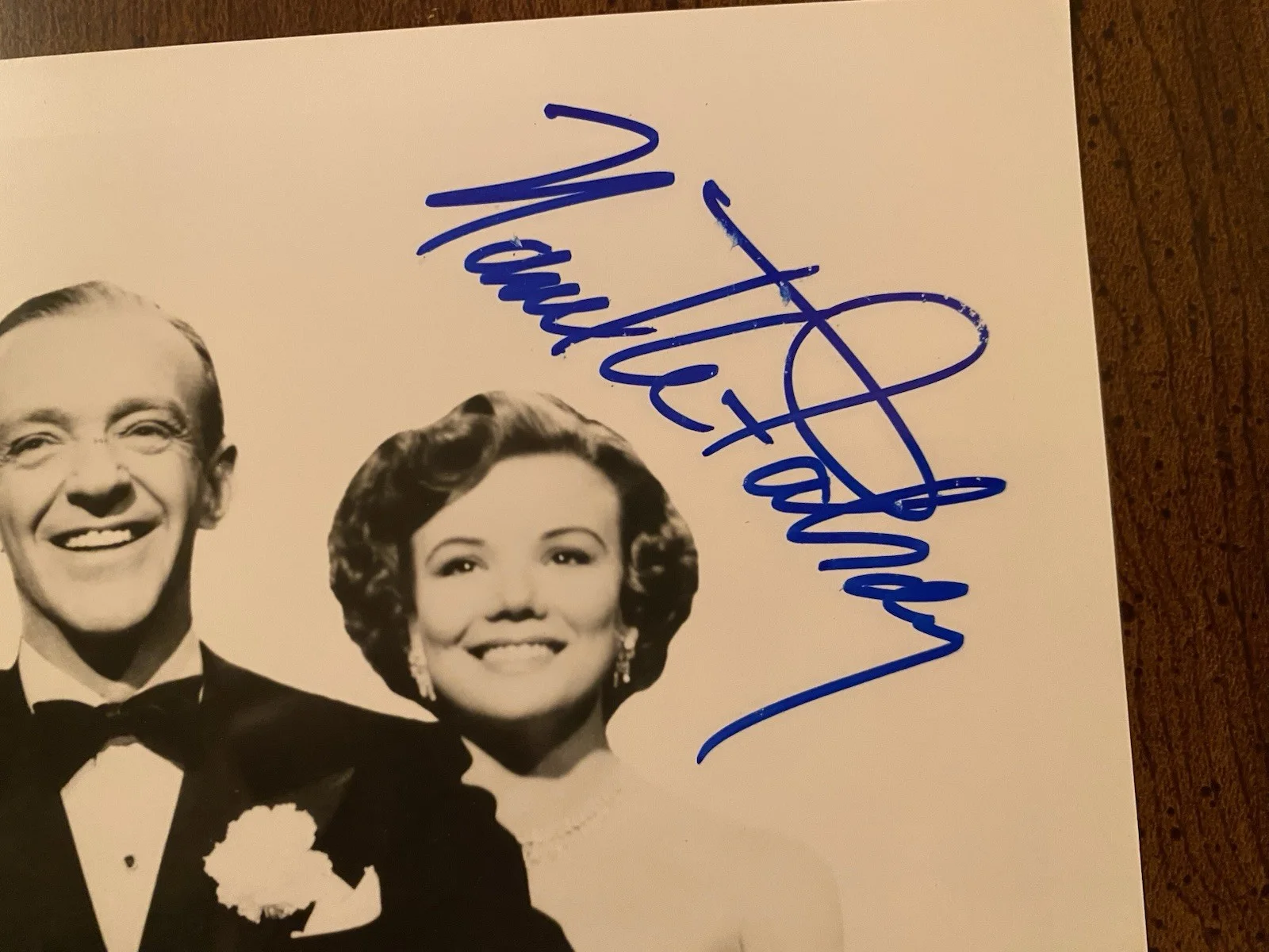 Cyd Charisse, Nanette Fabray — Cyd Charisse Nanette Fabray Signed Autographed Photo With COA The Band Wagon, изображение 4