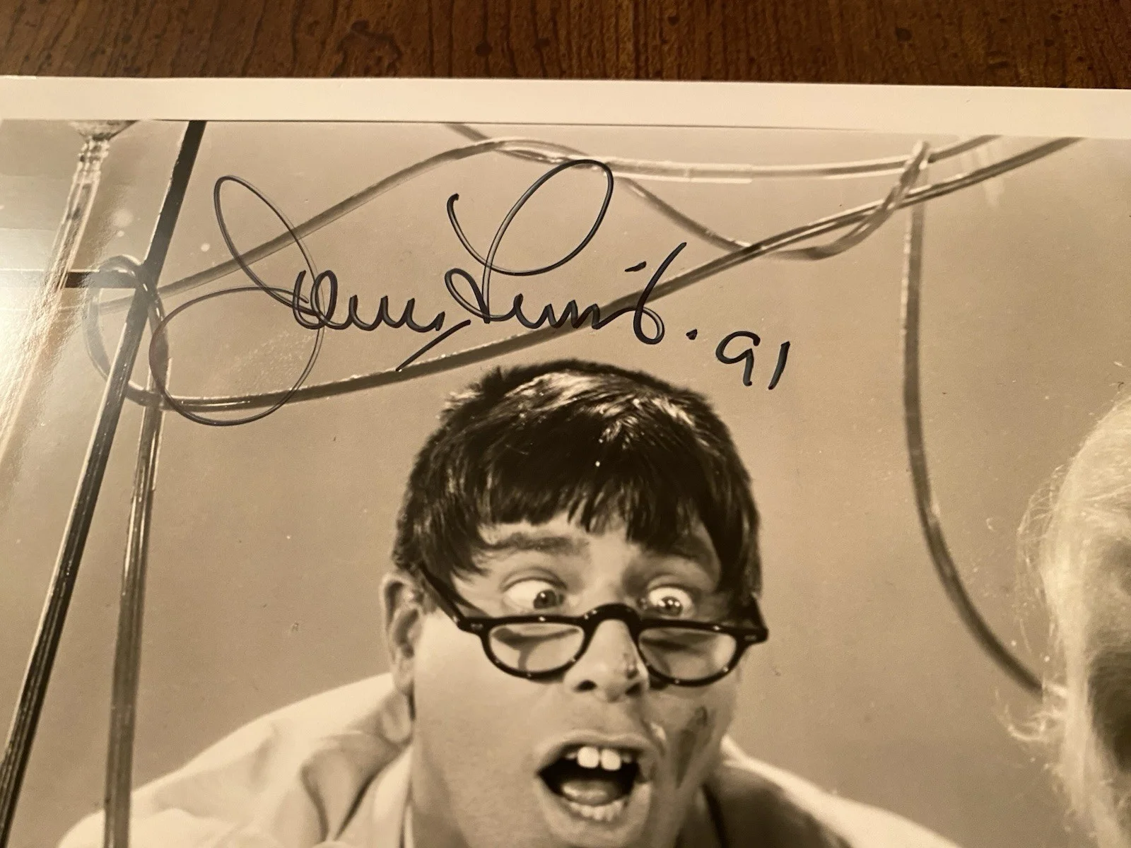 Jerry Lewis, Stella Stevens — Jerry Lewis Stella Stevens Signed Photo Index Card Lot With COA Nutty Professor, image 4