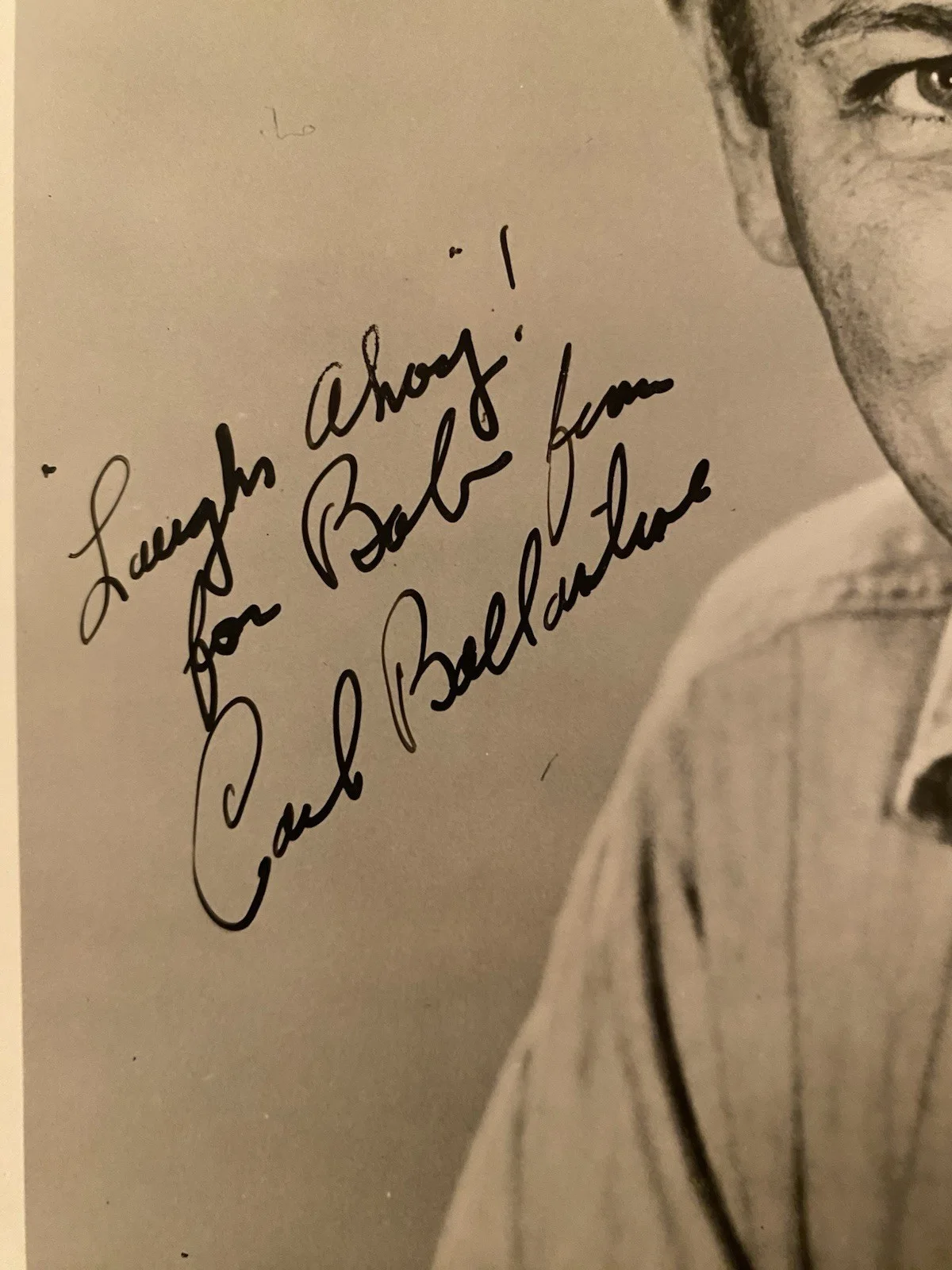 Carl Ballantine — Carl Ballantine Signed Autographed Vintage Photo With COA McHale’s Navy, изображение 2