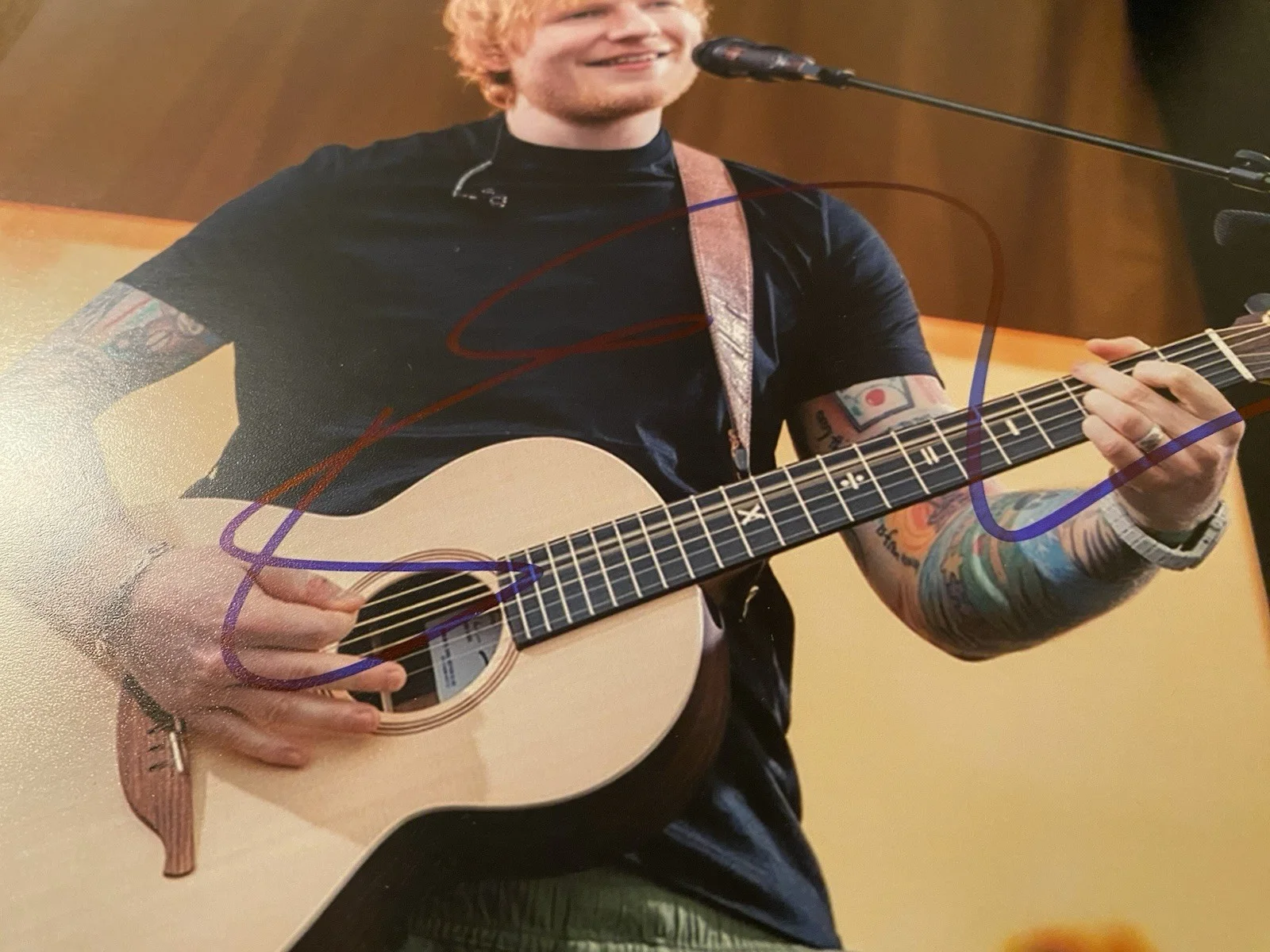 Ed Sheeran Signed Autographed 10x8 Photo With COA Singer Songwriter Perfect, изображение 3