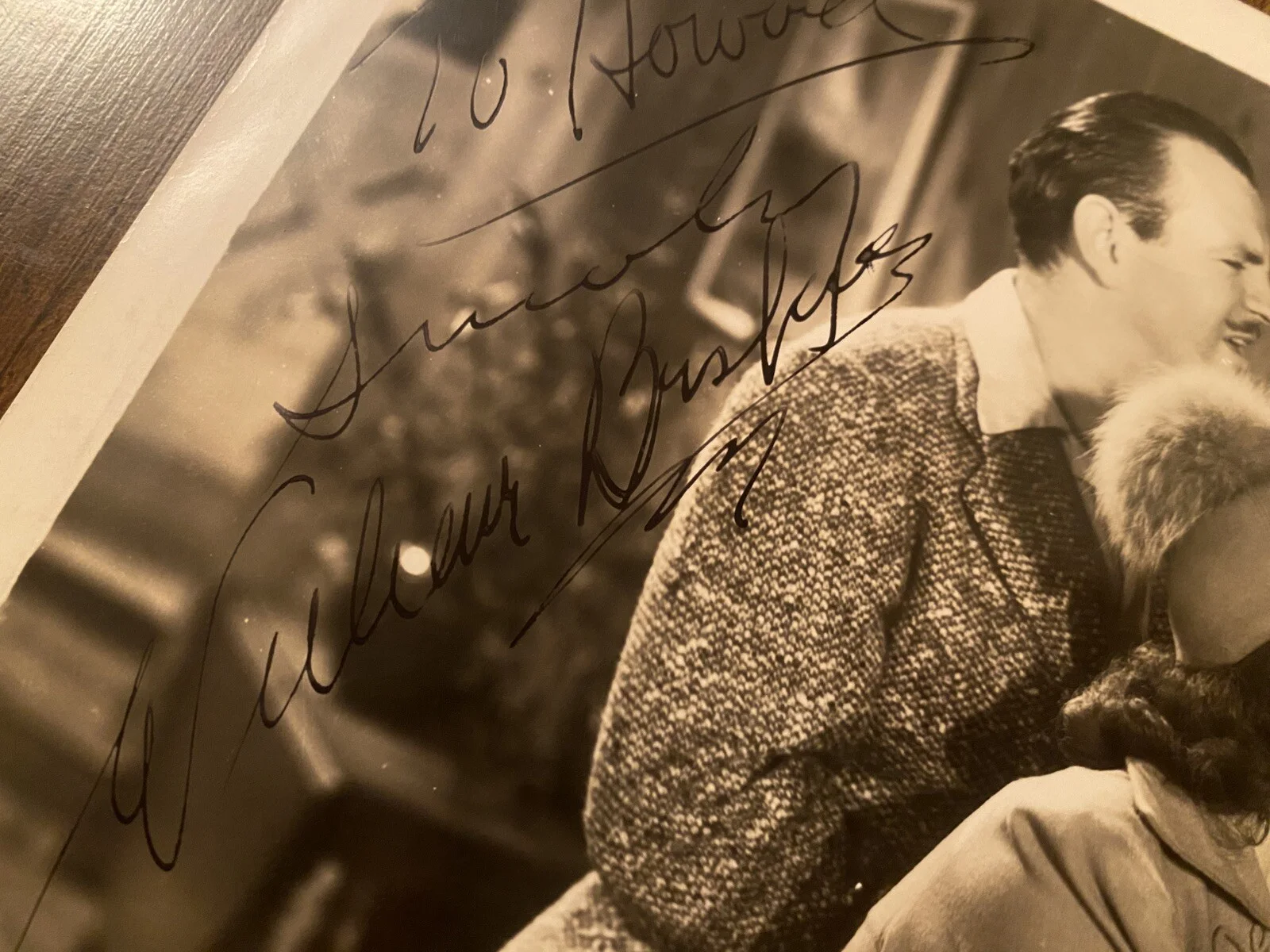 William Brisbane — William Brisbane Signed Photo With COA Shall We Dance There Goes The Groom RARE, изображение 2
