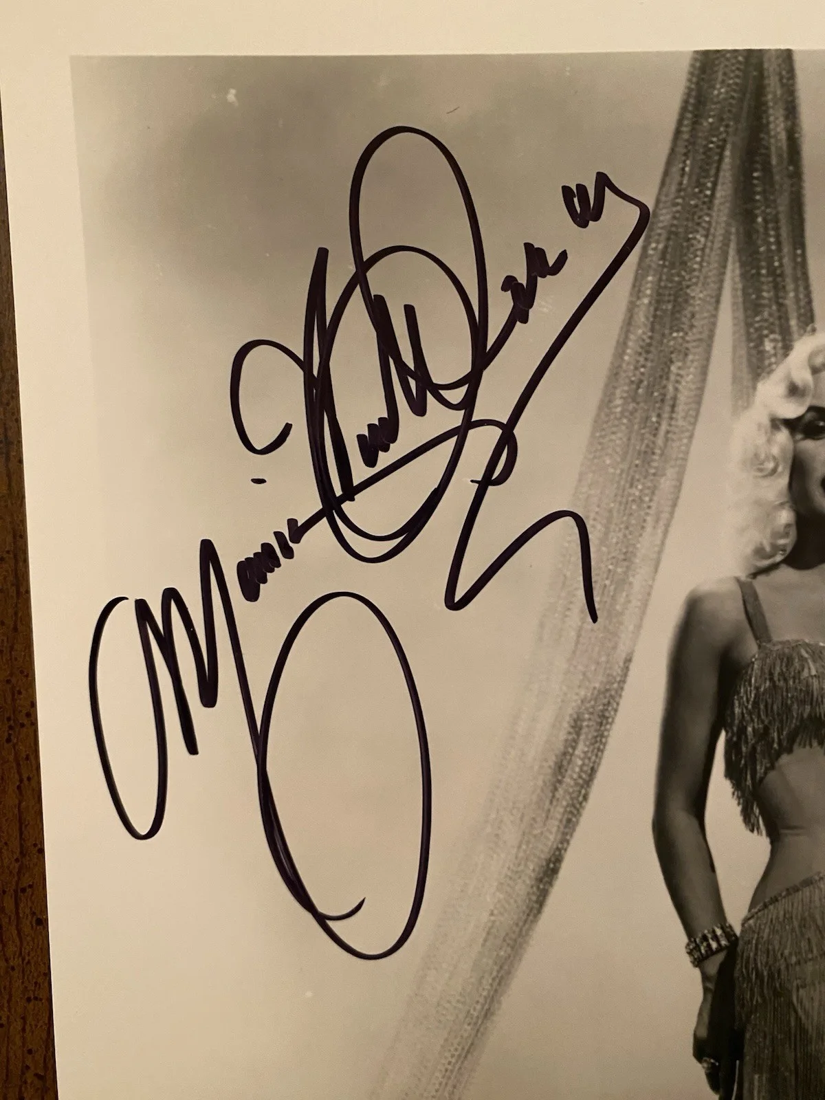 Mamie Van Doren — Mamie Van Doren Signed Autographed Photo With COA Teachers Pet Born Reckless Etc, image 2