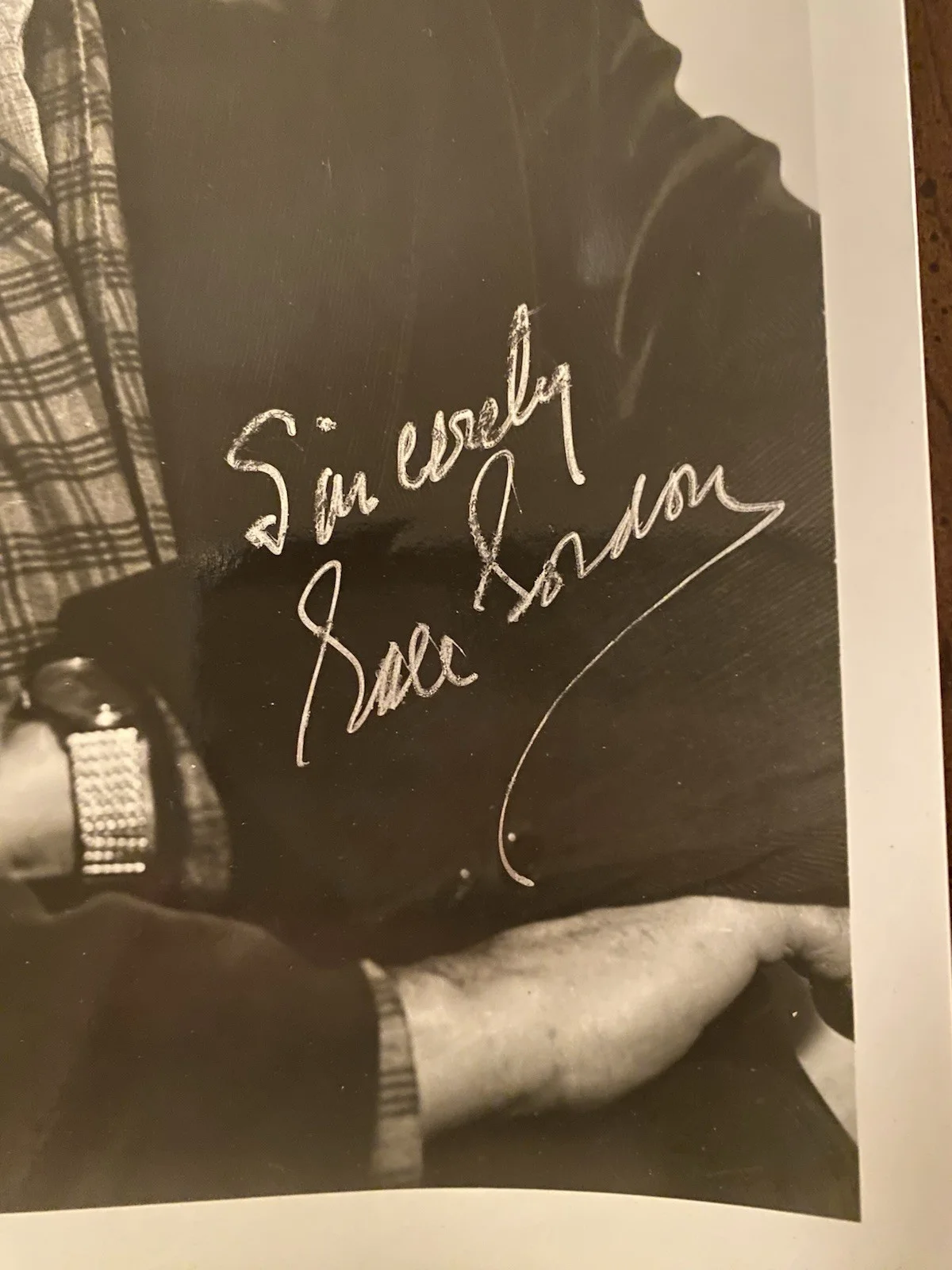 Gale Gordon — Gale Gordon Signed Autographed Photo With COA The Lucy Show Dennis The Menace, изображение 2