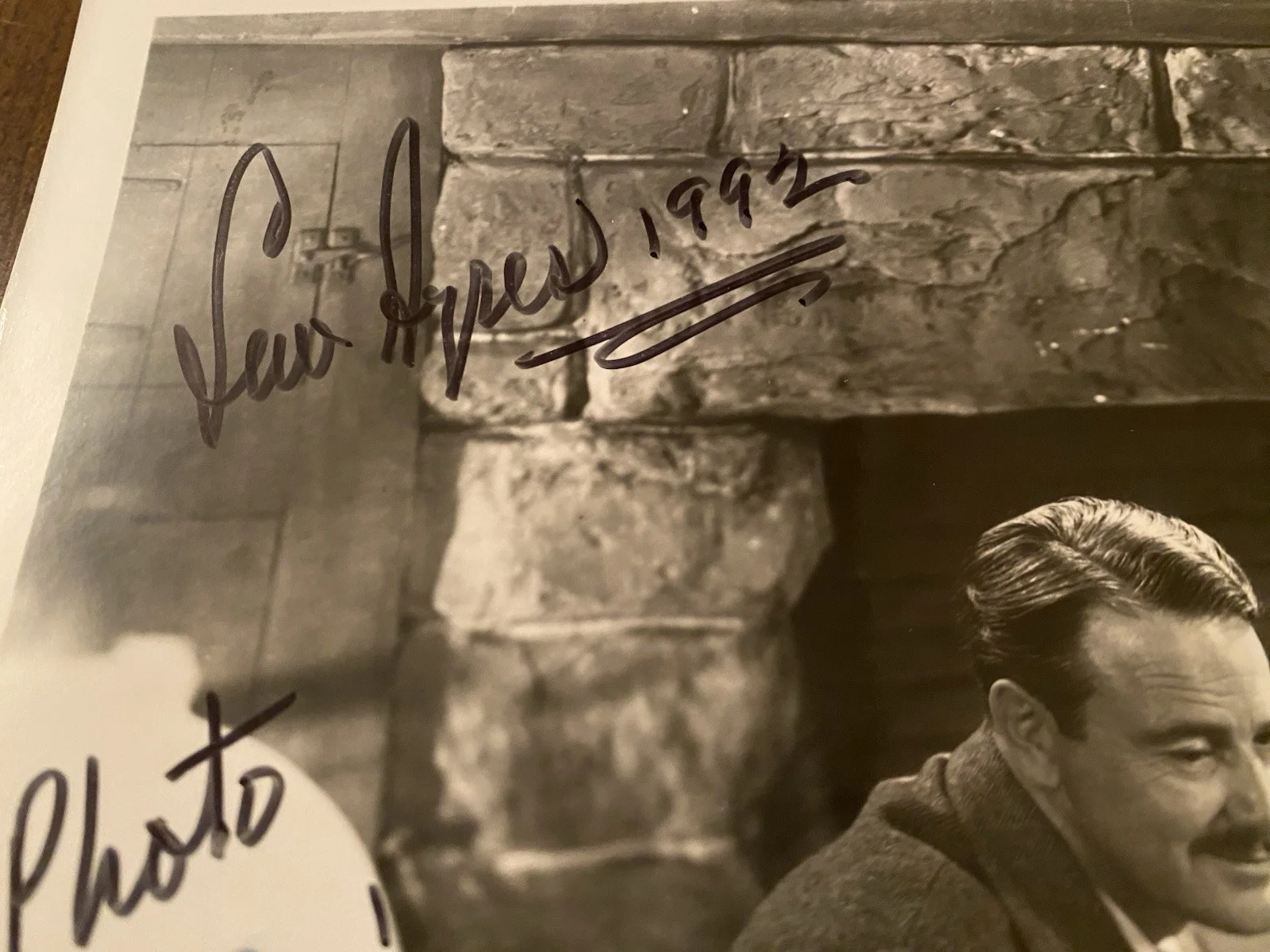 Jane Wyman, Lew Ayres — Jane Wyman Lew Ayres Signed Autographed Photo With COA Johnny Belinda, изображение 3