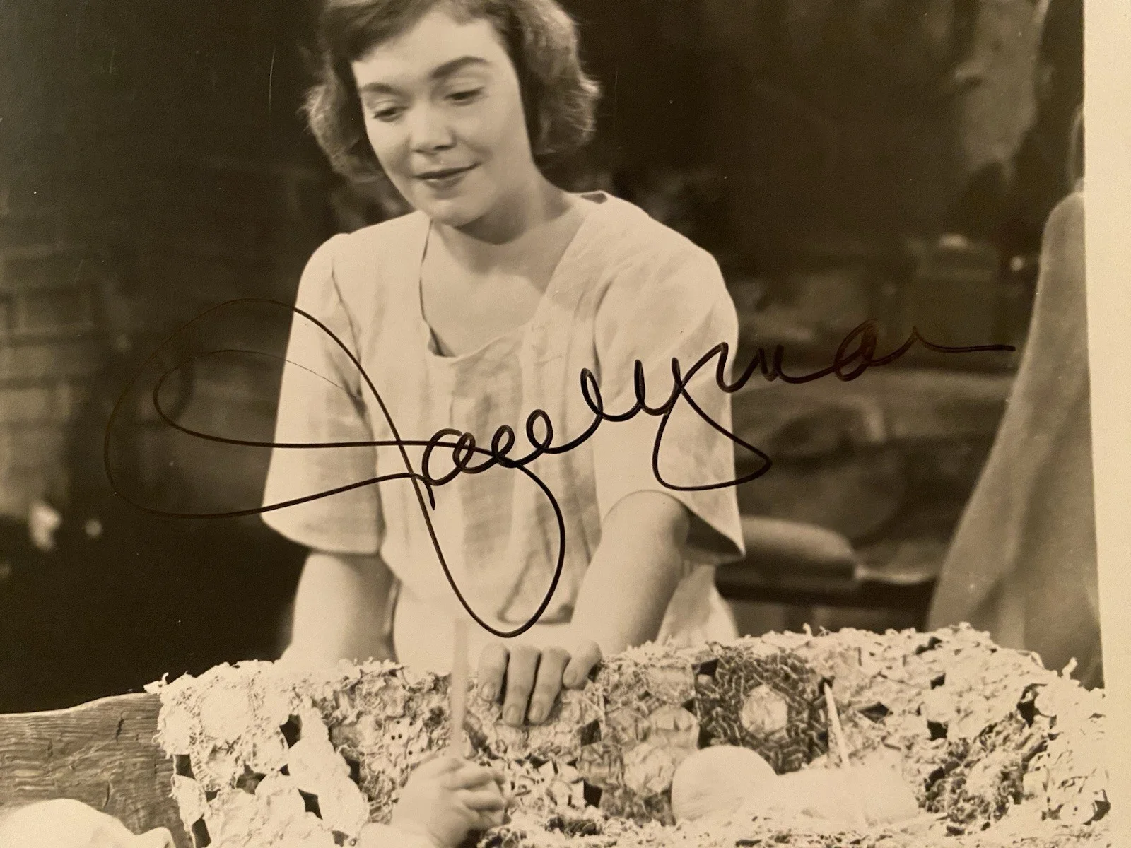 Jane Wyman, Lew Ayres — Jane Wyman Lew Ayres Signed Autographed Photo With COA Johnny Belinda, изображение 4
