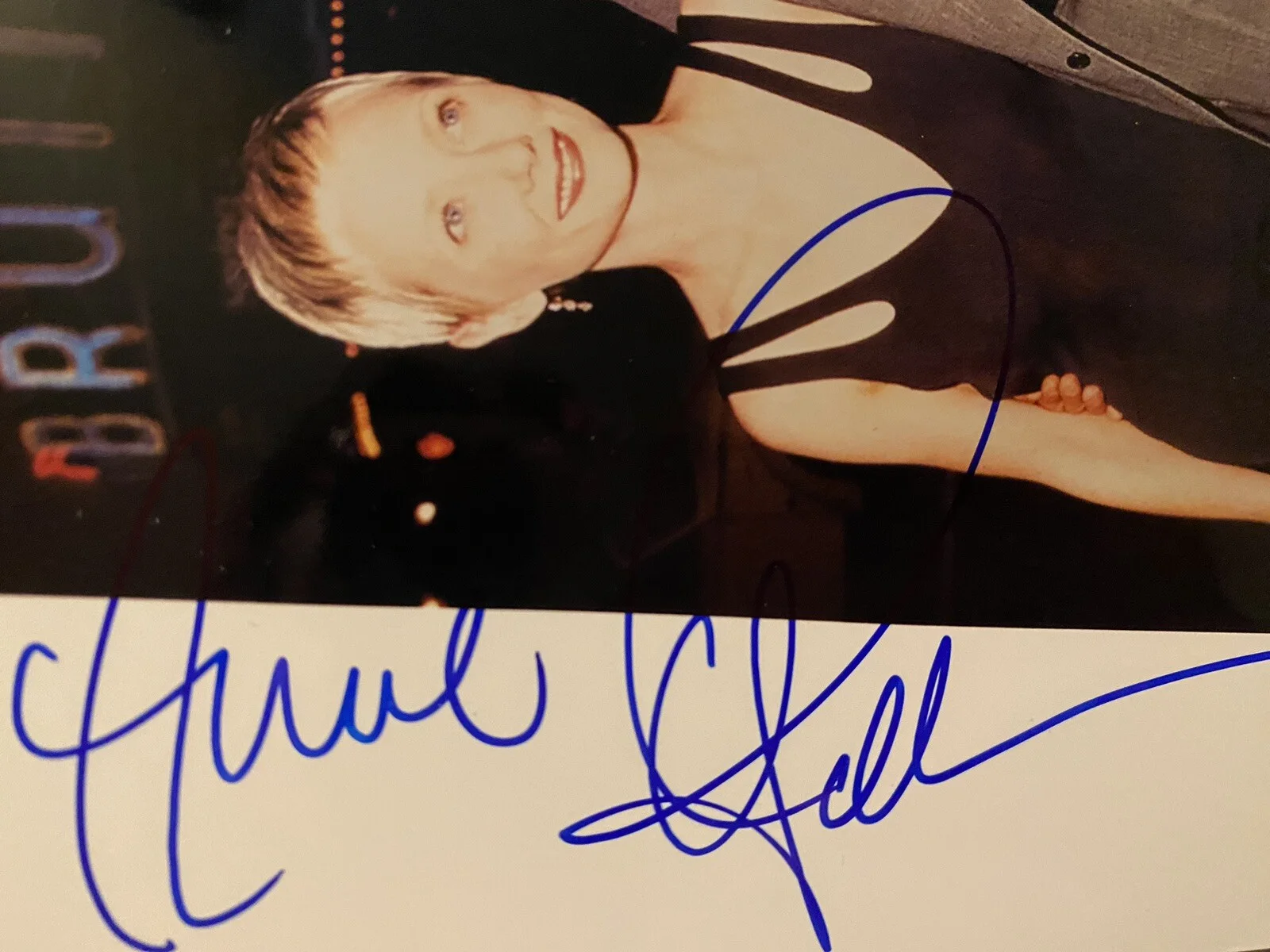 Anne Heche, Vince Vaughn — Anne Heche Vince Vaughn Signed Autographed Photo Return To Paradise, image 2