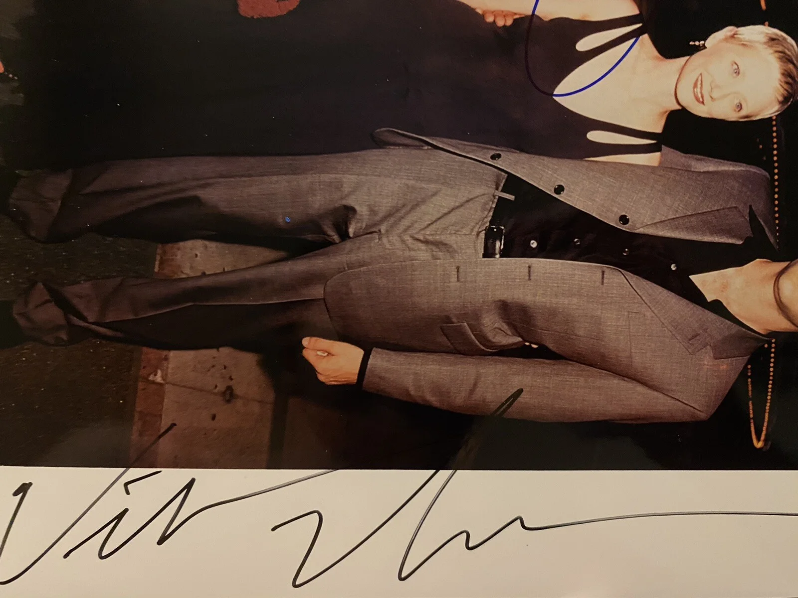 Anne Heche, Vince Vaughn — Anne Heche Vince Vaughn Signed Autographed Photo Return To Paradise, image 3