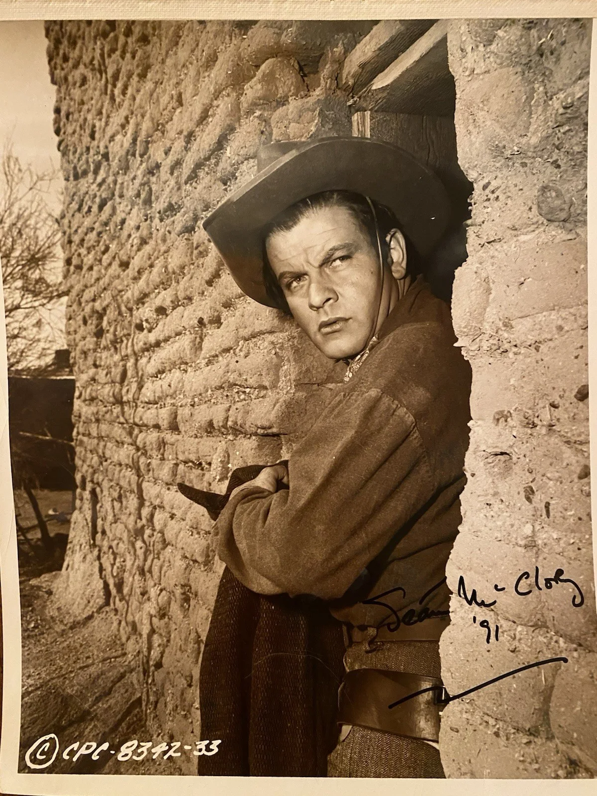 Sean McClory — Sean McClory Signed Autographed Photo With COA The Quiet Man Bandolero Follow Me