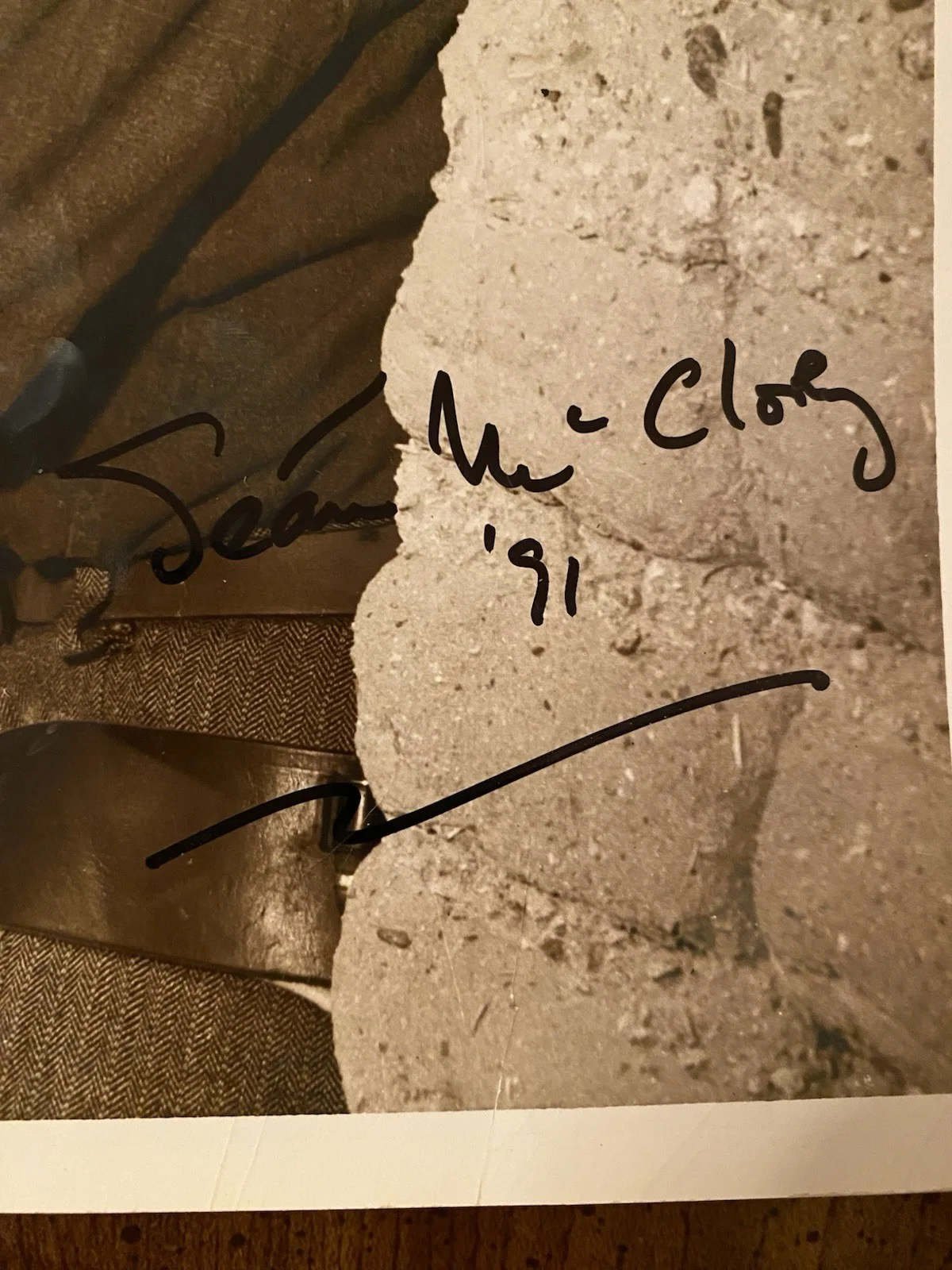 Sean McClory — Sean McClory Signed Autographed Photo With COA The Quiet Man Bandolero Follow Me, изображение 2