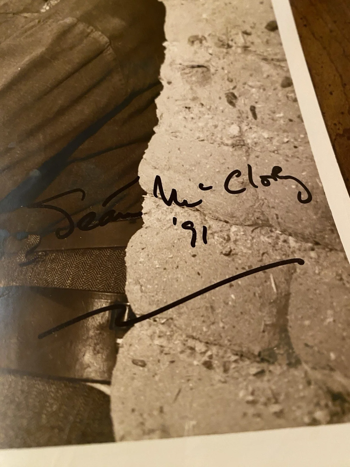 Sean McClory — Sean McClory Signed Autographed Photo With COA The Quiet Man Bandolero Follow Me, изображение 3