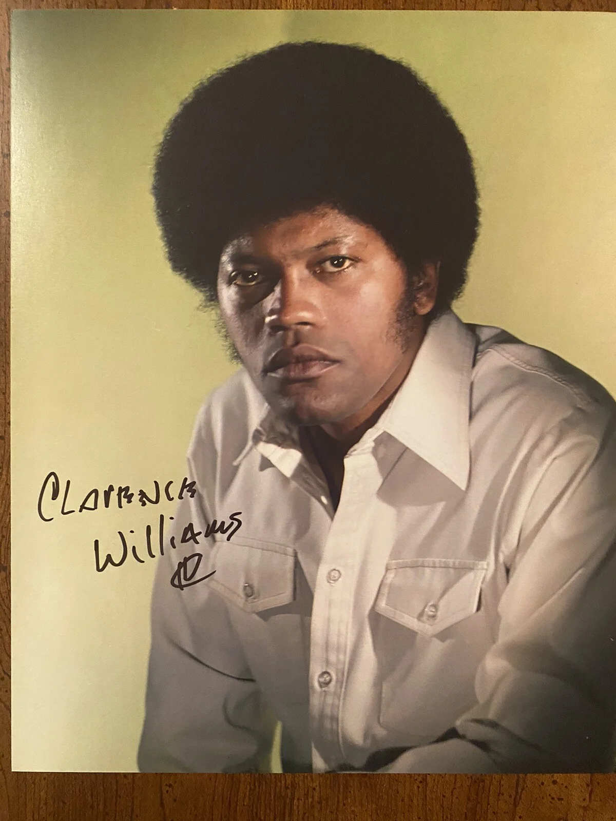 Clarence Williams, Clarence Williams III — Clarence Williams III Signed Autographed Photo With COA The Mod Squad