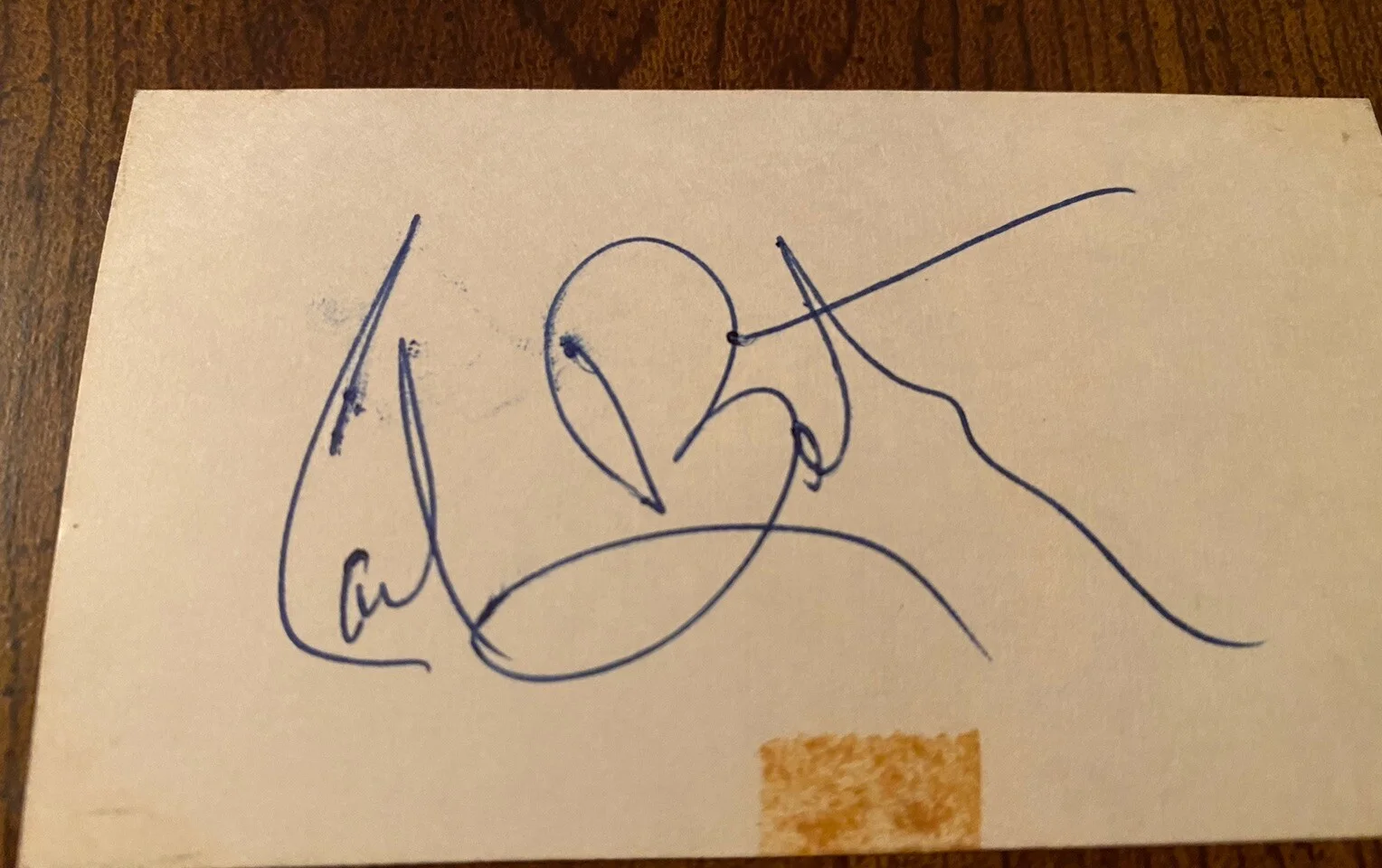 Carl Betz — Carl Betz Signed Autographed Card with COA Donna Reed Show Judd For The Defense, изображение 2