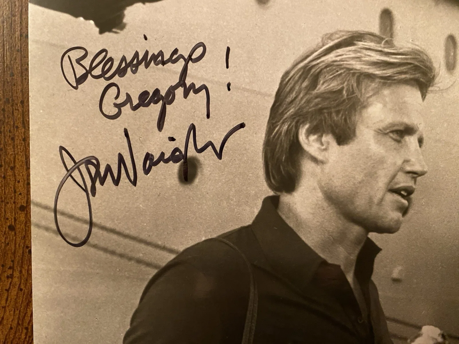 Jon Voight, Richard Crenna — Jon Voight Richard Crenna Signed Autographed Photo With COA Table For Five, image 2