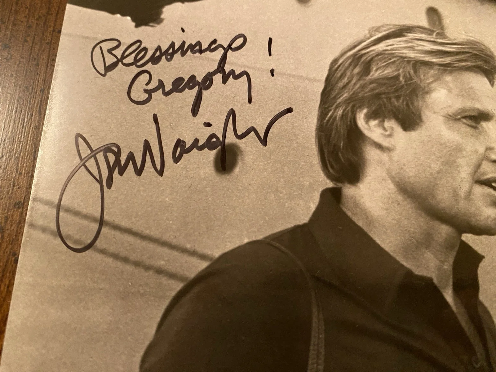Jon Voight, Richard Crenna — Jon Voight Richard Crenna Signed Autographed Photo With COA Table For Five, image 3