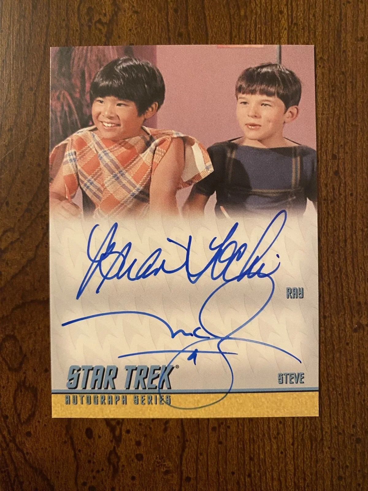 Brian Tochi, Melvin Belli — Brian Tochi Melvin Belli Signed Autograph Star Trek Card BOTH Rittenhouse
