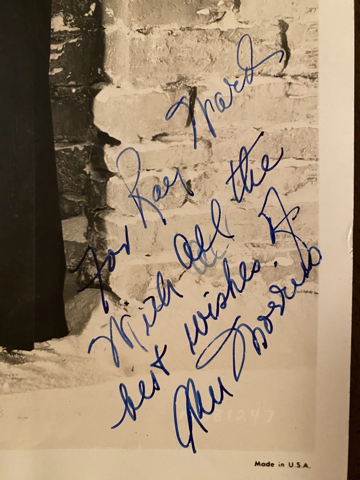 Ann Morriss — Ann Morriss Signed Autographed Photo With COA The Chaser Andy Hardy Movies RARE, изображение 2