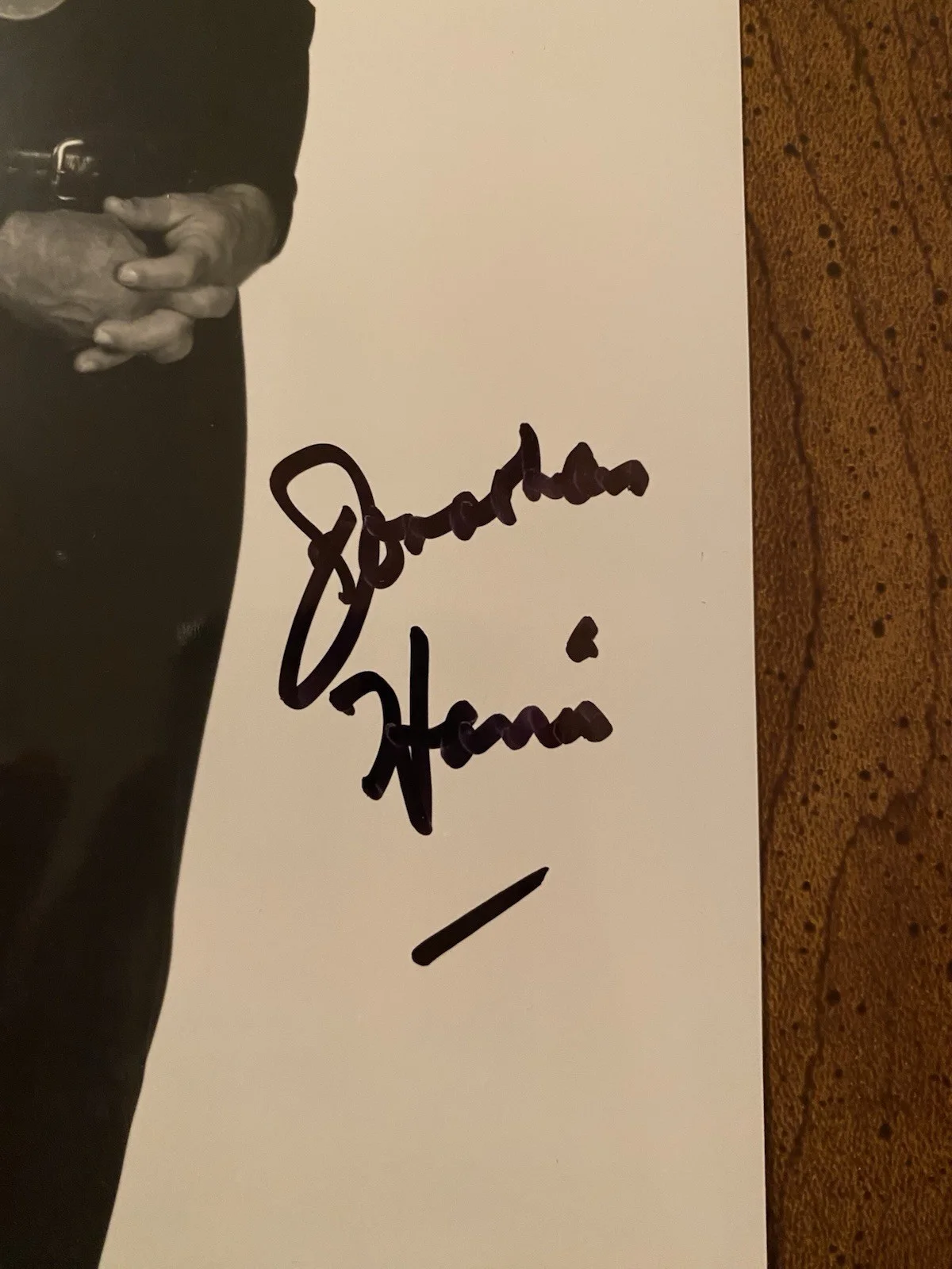 Jonathan Harris — Jonathan Harris Signed Autographed 8x10 Photo Lost In Space Dr Zachary Smith, изображение 2