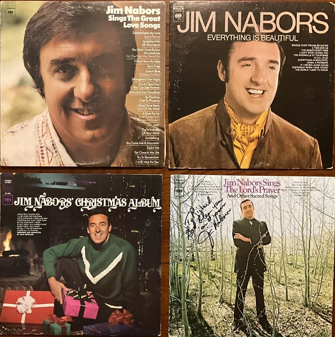 Jim Nabors Signed Autographed The Lord’s Prayer Album With COA and Bonus Albums, изображение 2