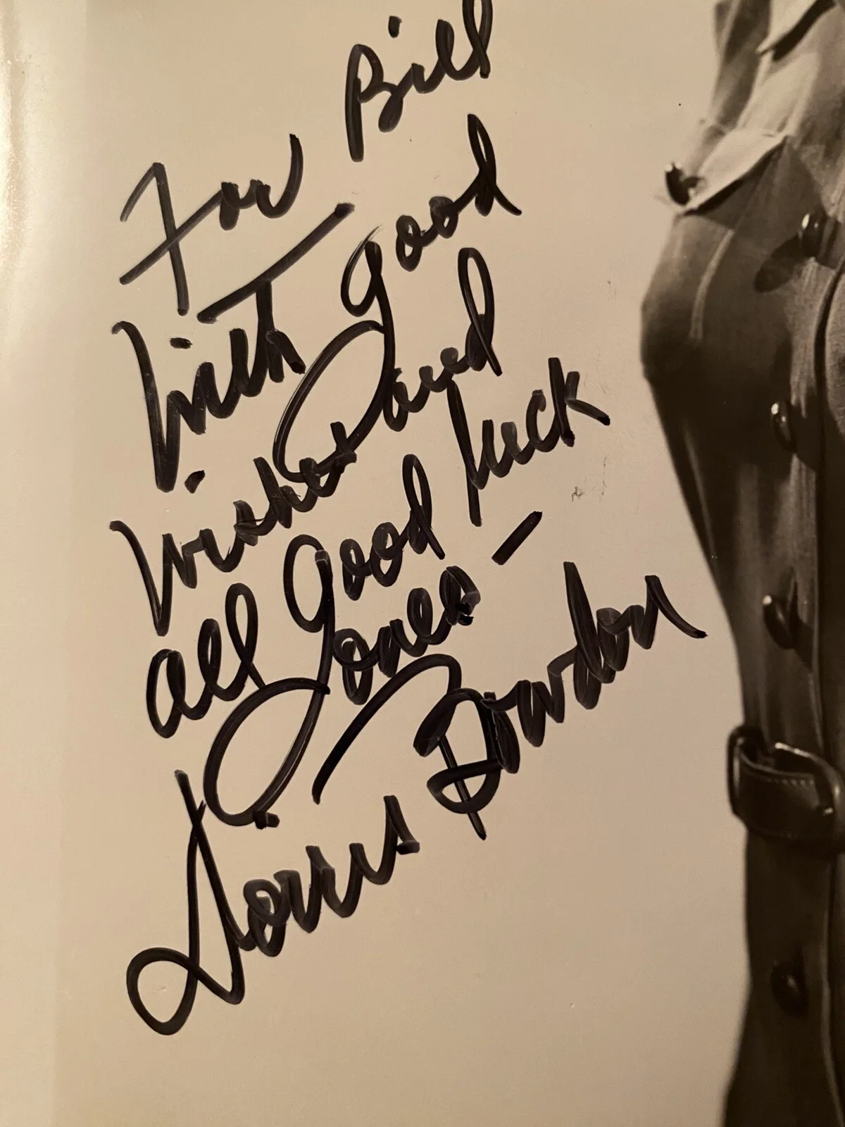 Dorris Bowdon — Dorris Bowdon Signed Photo With COA The Grapes Of Wrath Drums Along The Mohawk, изображение 2