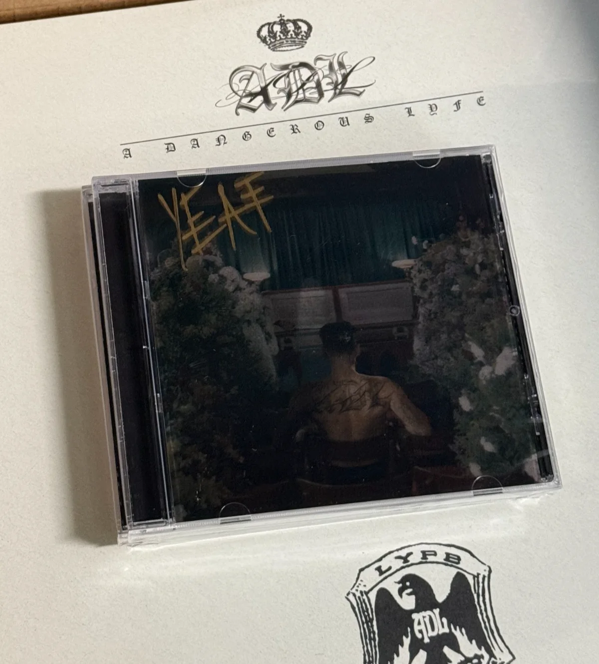 YEAT ADL SIGNED LENTICULAR CD BRAND NEW STILL WRAPPED, image 3