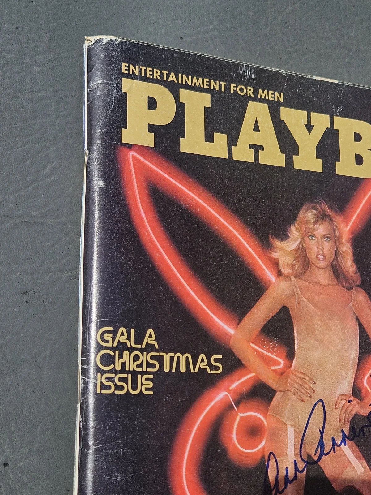 December 1976 ANN PENNINGTON PLAYBOY Full Mag Signed Auto In-Person, image 2
