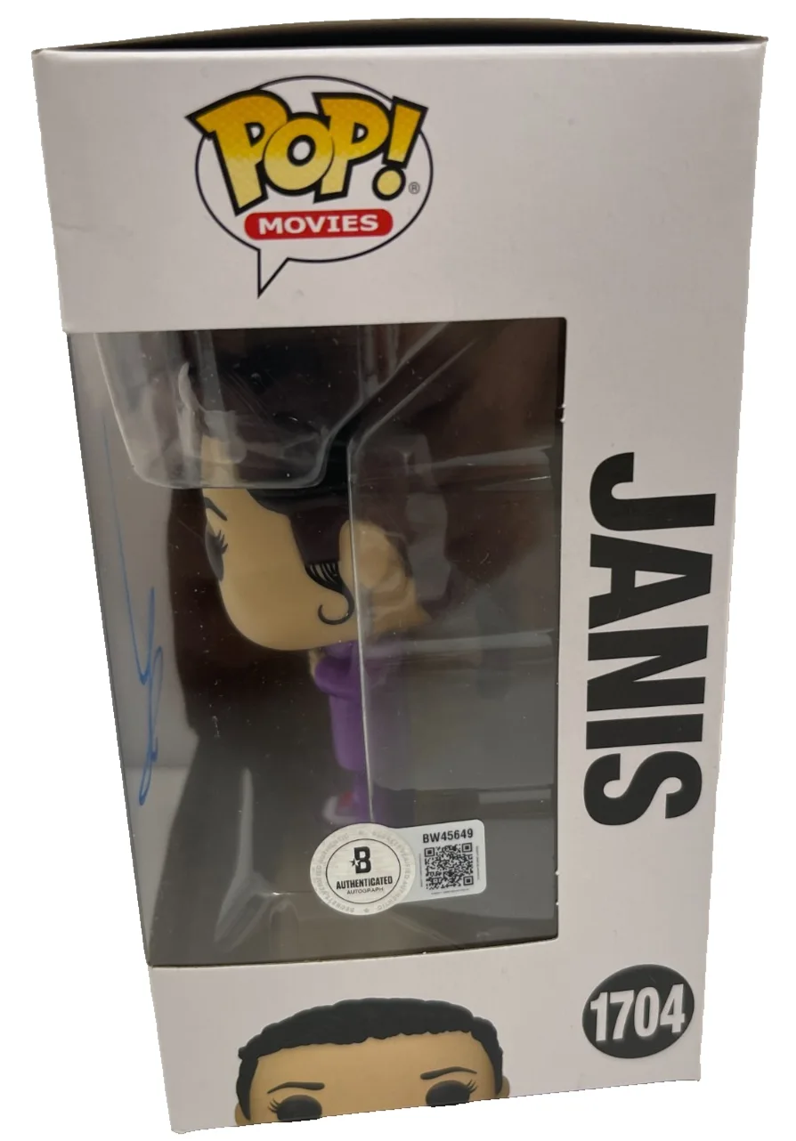 Lizzy Caplan — Lizzy Caplan Signed Janis Funko 1704 Mean Girls Authentic Autograph Beckett, изображение 2
