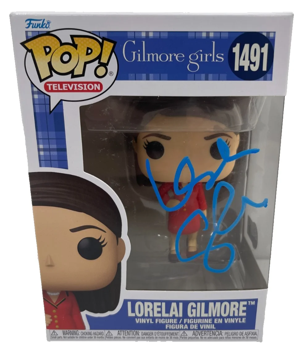 Lauren Graham — Lauren Graham Signed Lorelai Funko Gilmore Girls Authentic Autograph Beckett