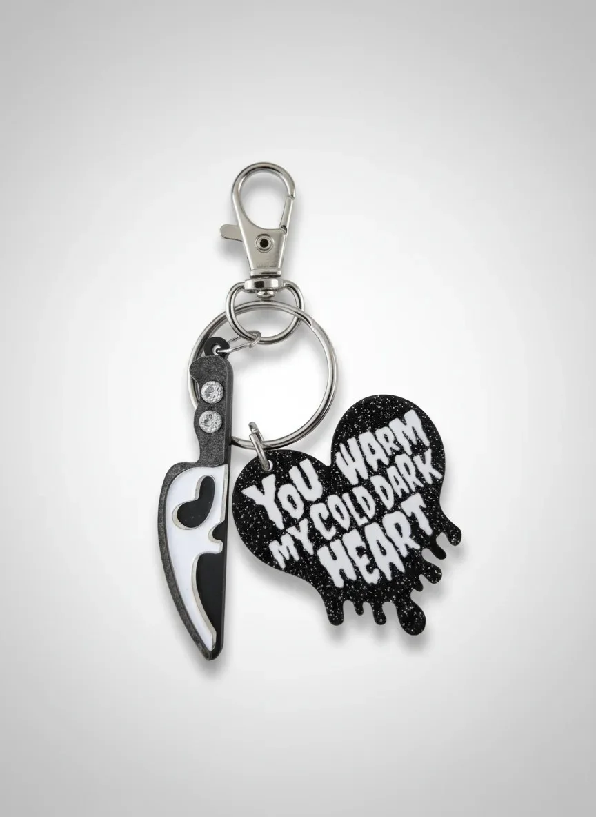 Scream Ghostface Keychain Bag Charm Horror Collectable, image 2