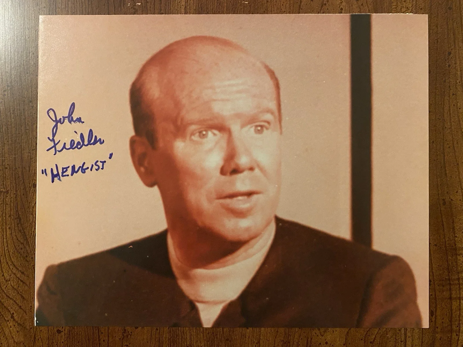John Fiedler — John Fiedler Signed Autographed Star Trek The Original Series Photo With COA RAR