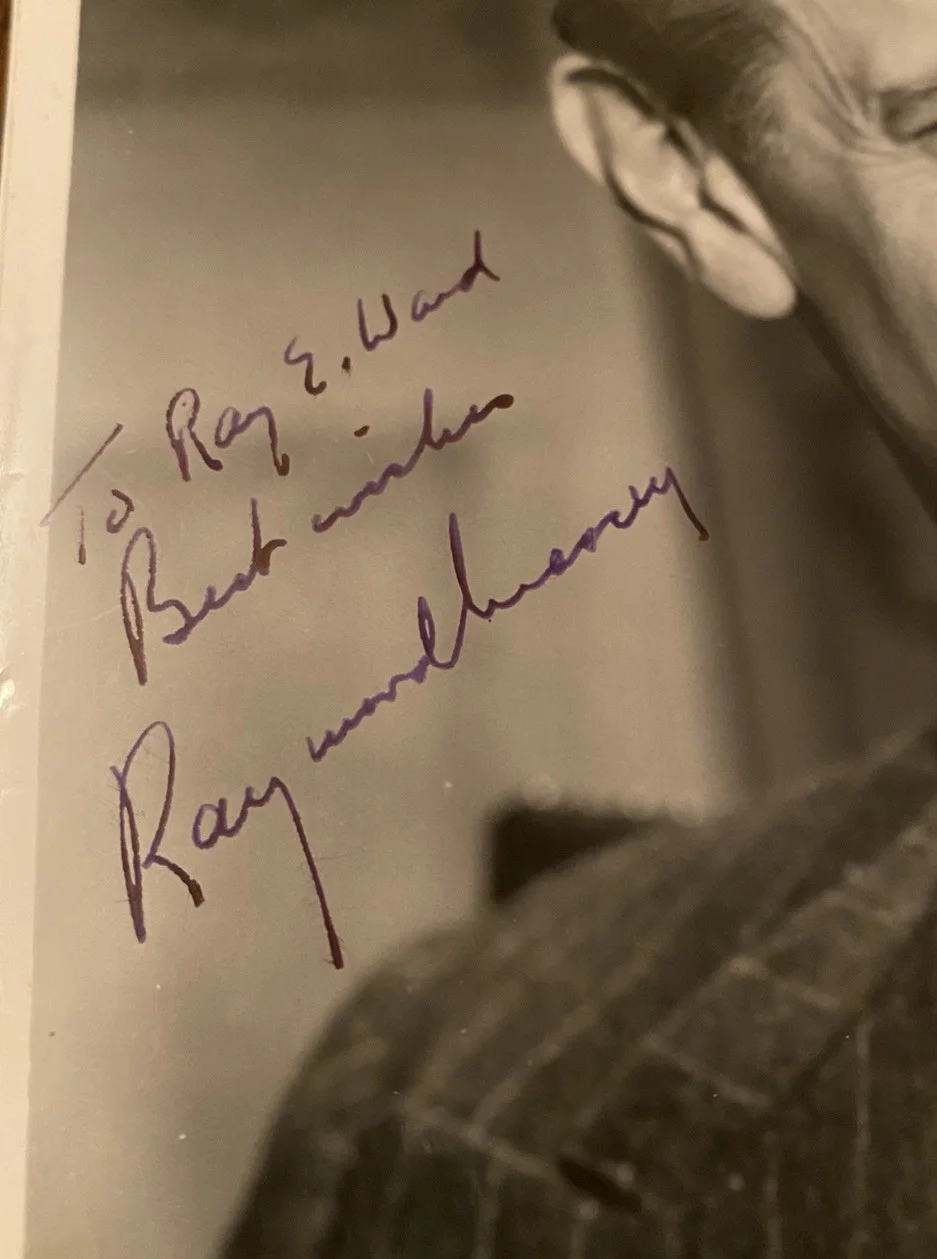 Raymond Massey — Raymond Massey Signed Autographed Photo With COA Arsenic And Old Lace Dr Kildare, изображение 3
