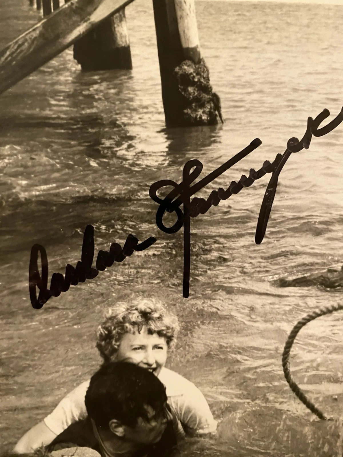 Barbara Stanwyck — Barbara Stanwyck Signed Autographed 8x10 Photo With COA The Big Valley, image 2
