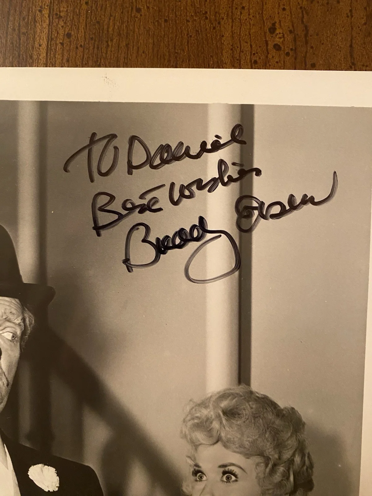 Buddy Ebsen, Donna Douglas — Buddy Ebsen Donna Douglas Signed Autographed Photo w COA The Beverly Hillbillies, изображение 2