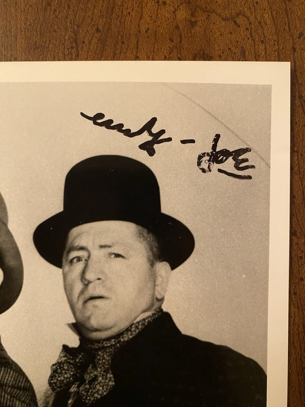 Curly Joe, Curly Joe Derita — Curly Joe Derita Signed Autographed 8x10 Photo The Three Stooges With COA, image 2