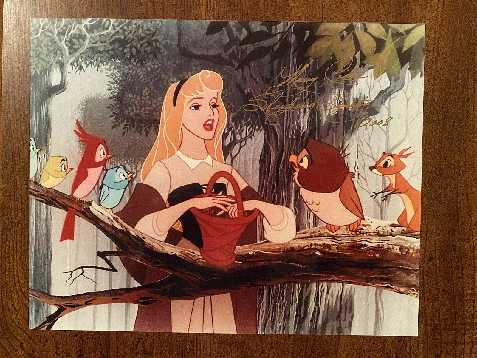 Mary Costa — Mary Costa Signed Autographed Photo With COA Sleeping Beauty Voice Actress