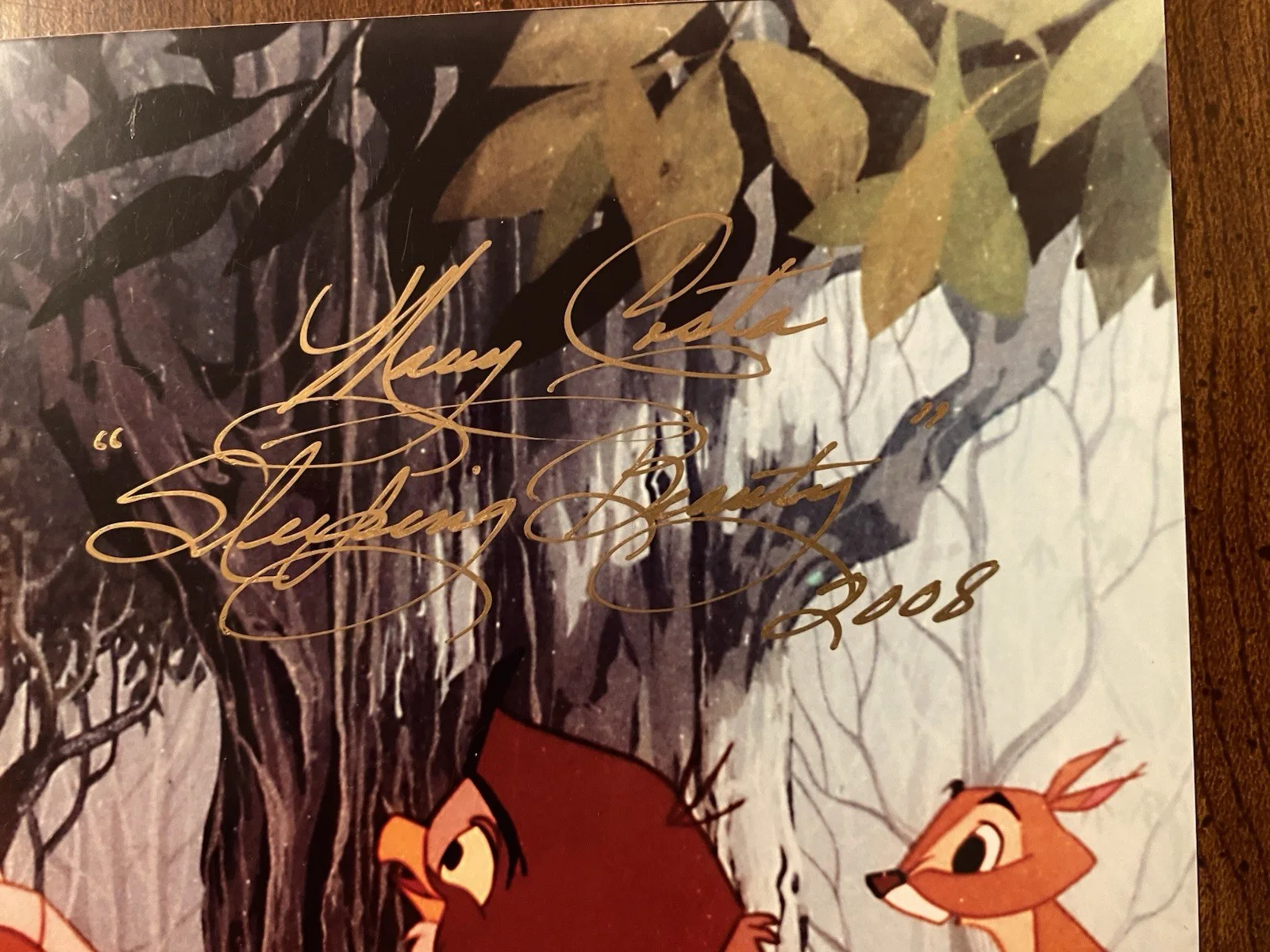 Mary Costa — Mary Costa Signed Autographed Photo With COA Sleeping Beauty Voice Actress, изображение 2