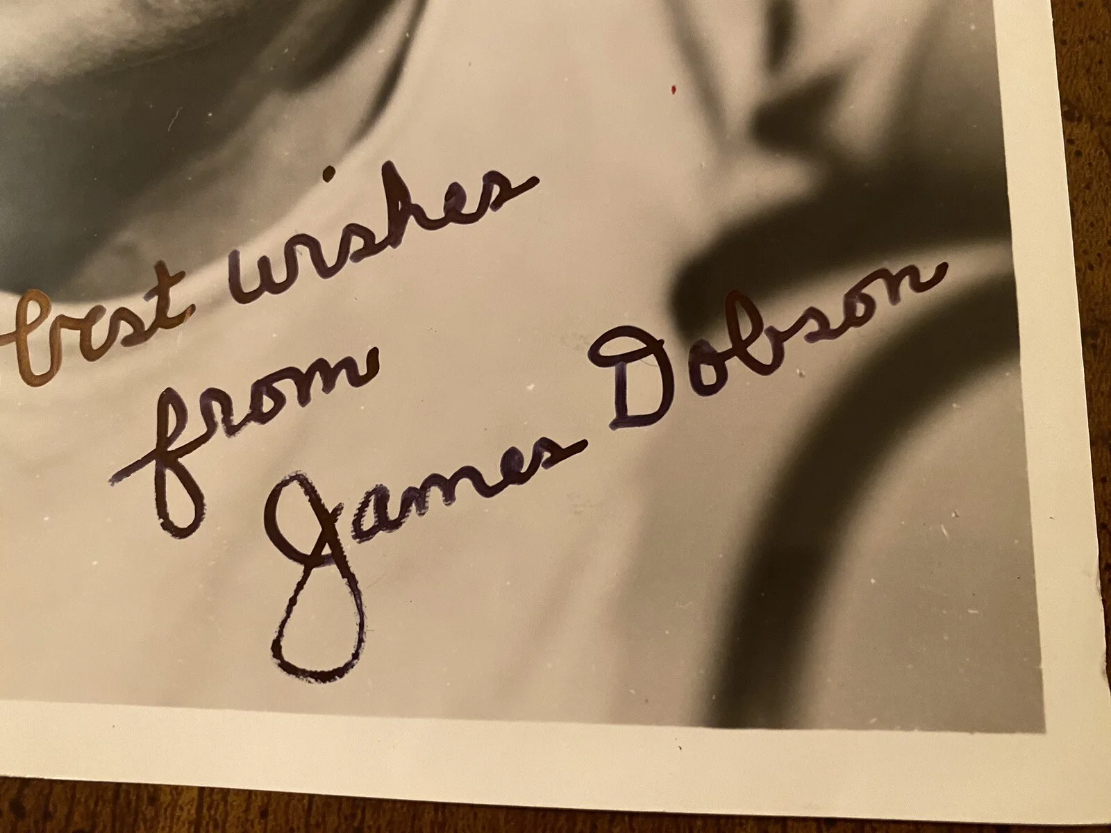 James Dobson — James Dobson Signed Autographed Photo With COA Actor The Undefeated Etc, изображение 2