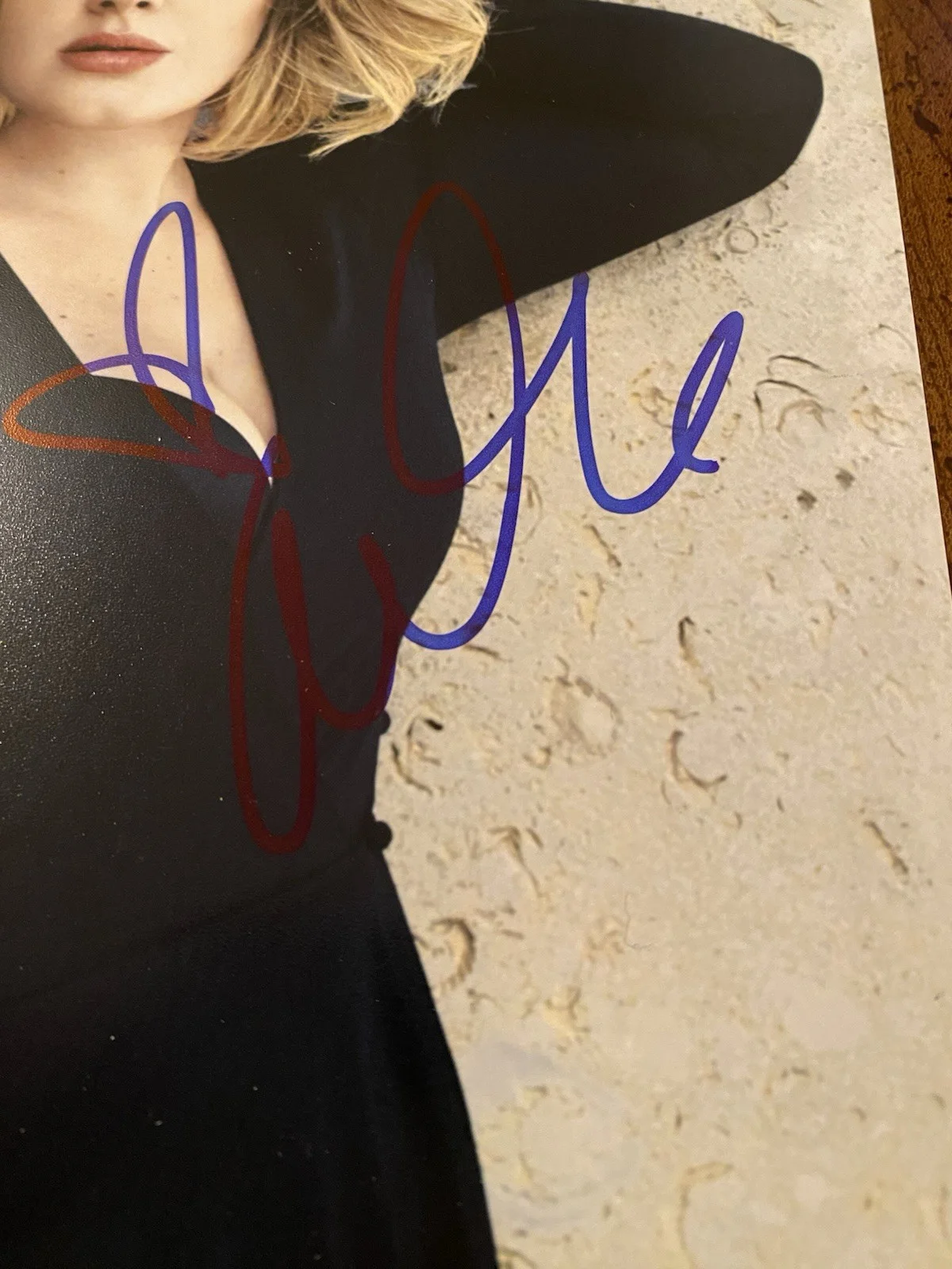 Adele Signed Autographed Photo With COA Singer Hello I Set Fire To The Rain Etc, image 3