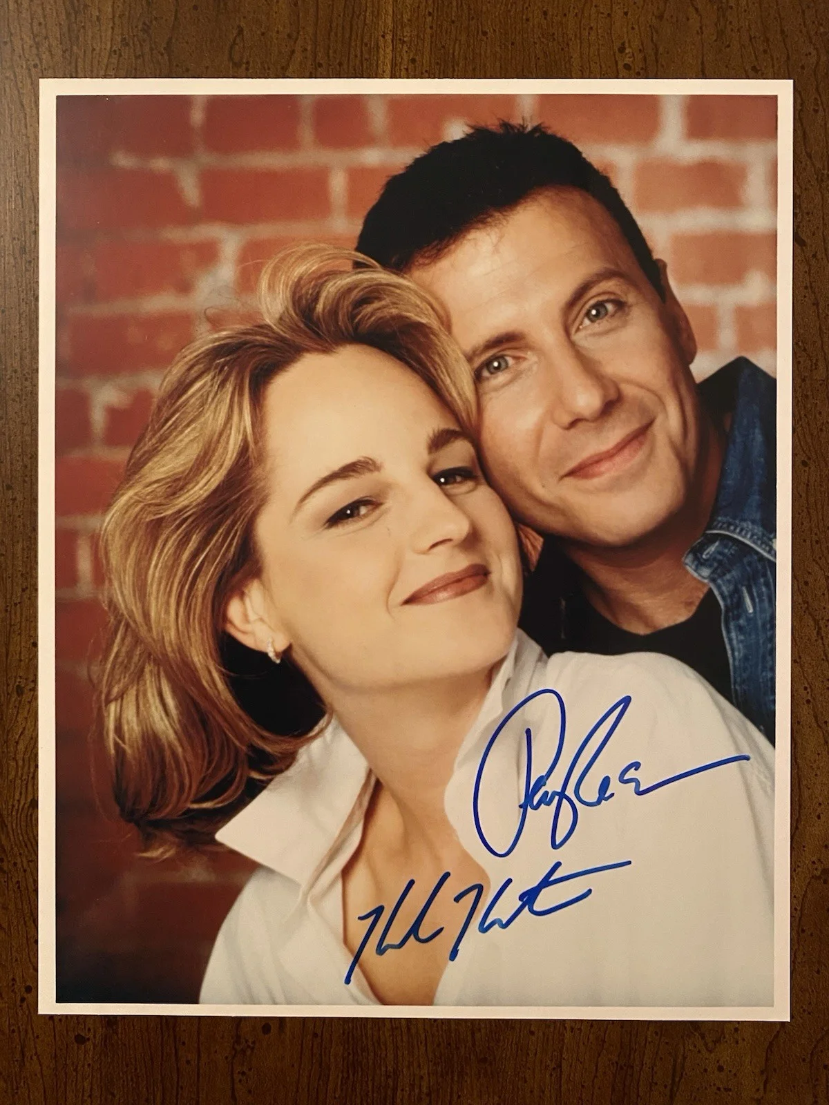Helen Hunt, Paul Reiser — Helen Hunt Paul Reiser Signed Autographed Photo With COA Mad About You