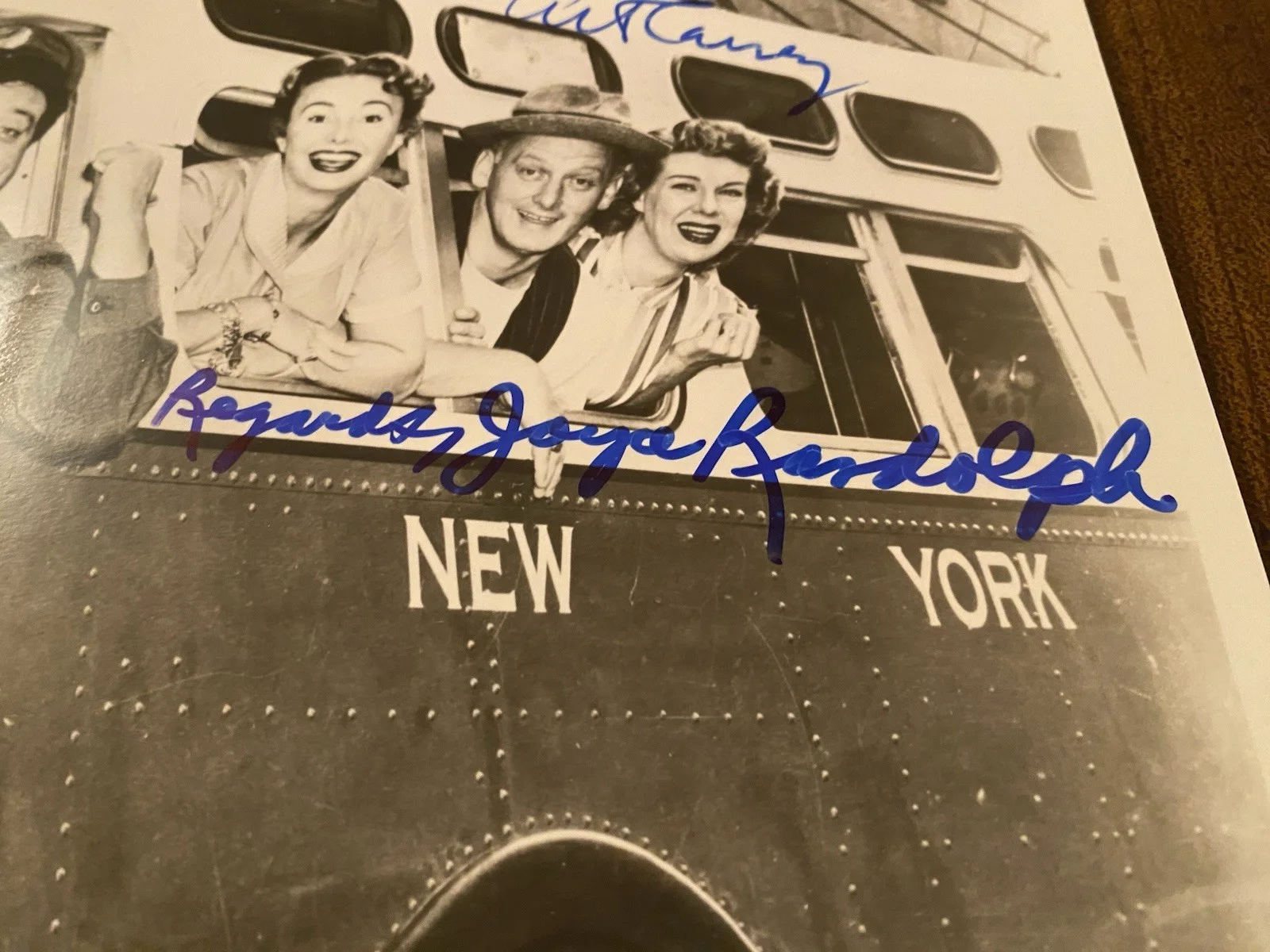 Joyce Randolph, Audrey Meadows, Art Carney — The Honeymooners Cast Signed Autographed Photo By 3 With COA Carney Meadows Rand, image 5
