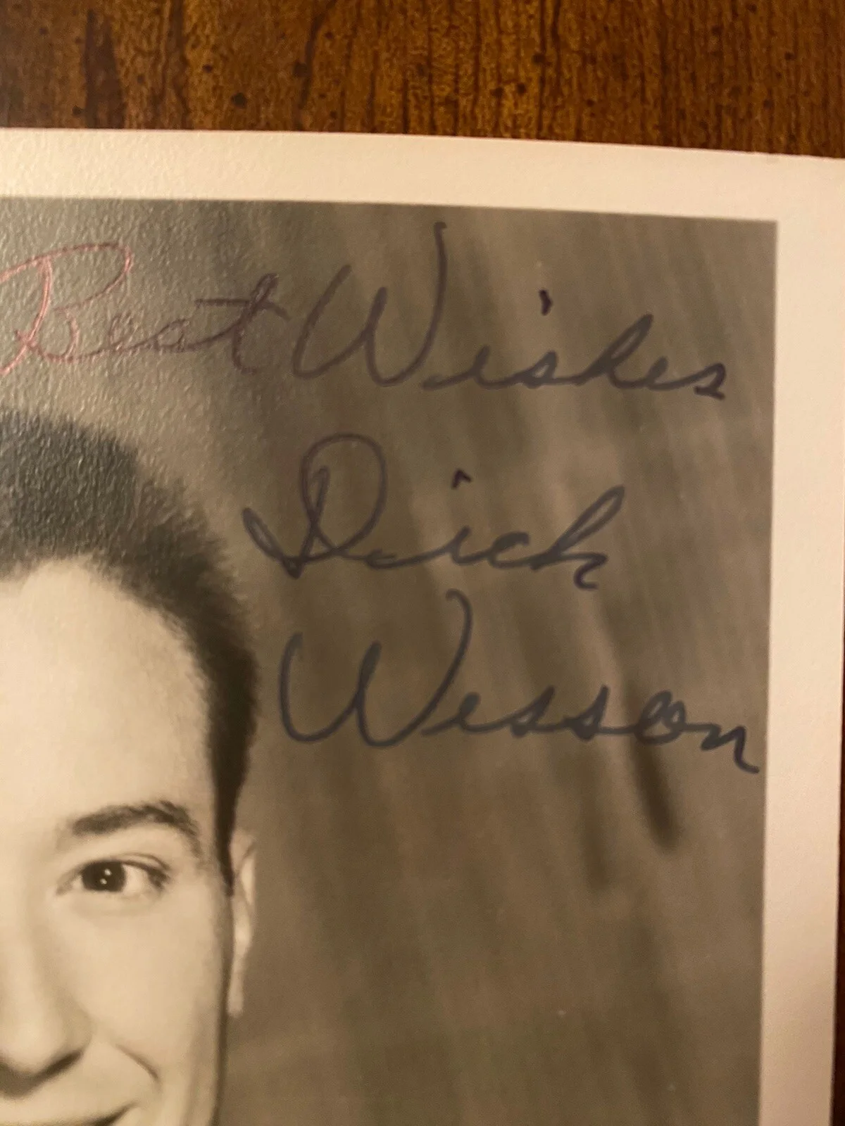 Dick Wesson — Dick Wesson Signed Autographed Photo With COA The Beverly Hillbillies Petticoat, image 2