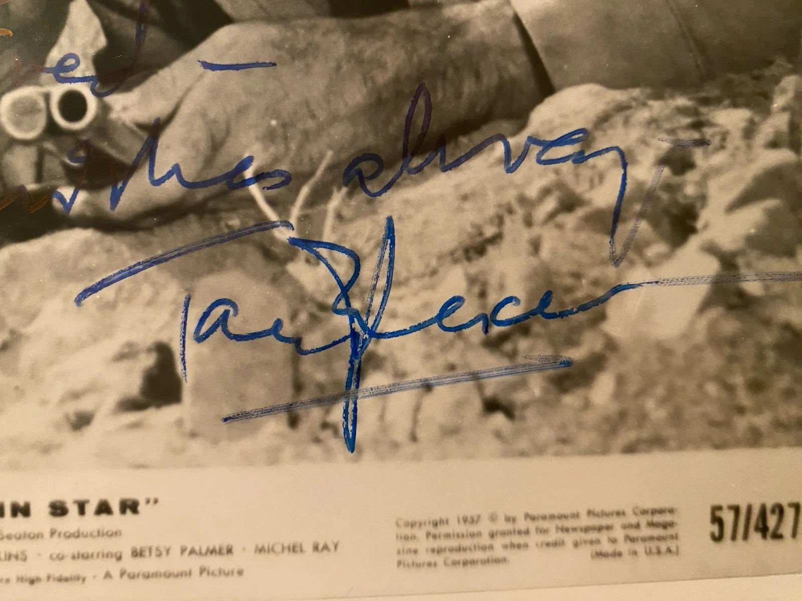 Anthony Perkins — Anthony Perkins Signed Autographed 10x8 Photo With COA The Tin Star, изображение 3