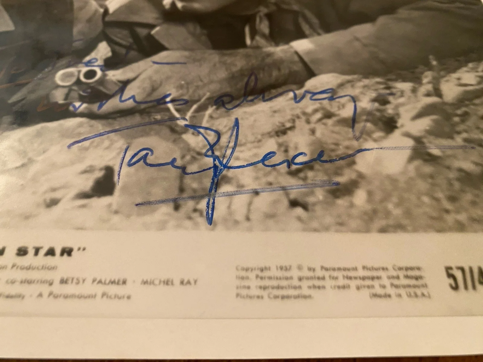 Anthony Perkins — Anthony Perkins Signed Autographed 10x8 Photo With COA The Tin Star, изображение 4